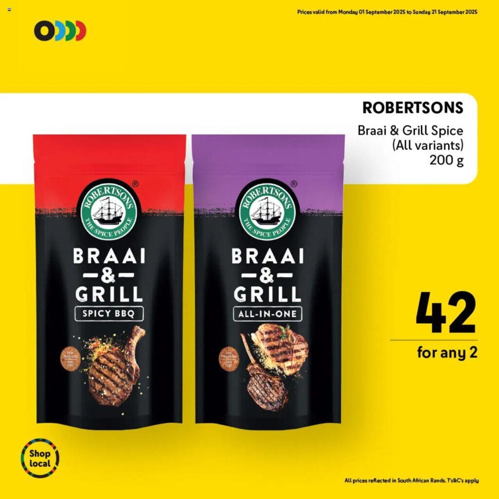 Makro specials this week 01 September Mood Deals Braai Essentials
