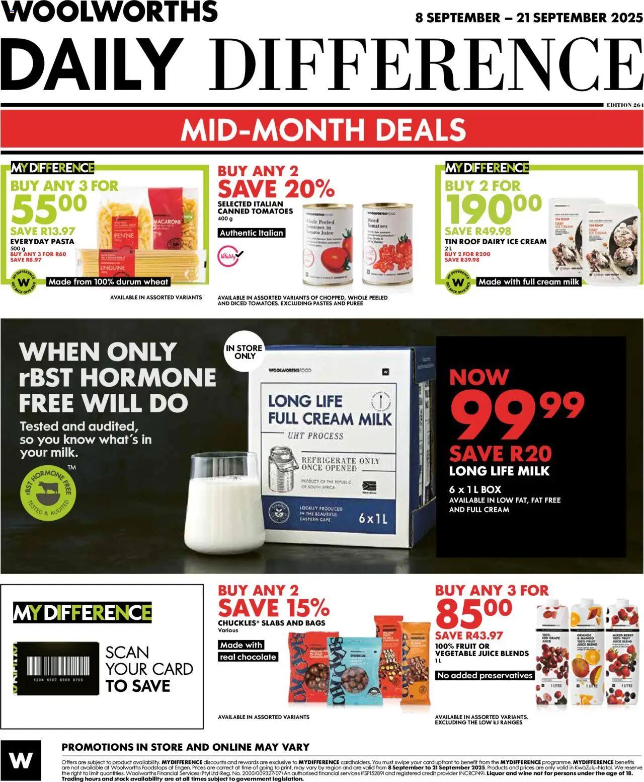 New Woolworths catalogue – valid from 08.09.2025 | Page: 8 | Products: Wine, Tomatoes, Cream, Fruit