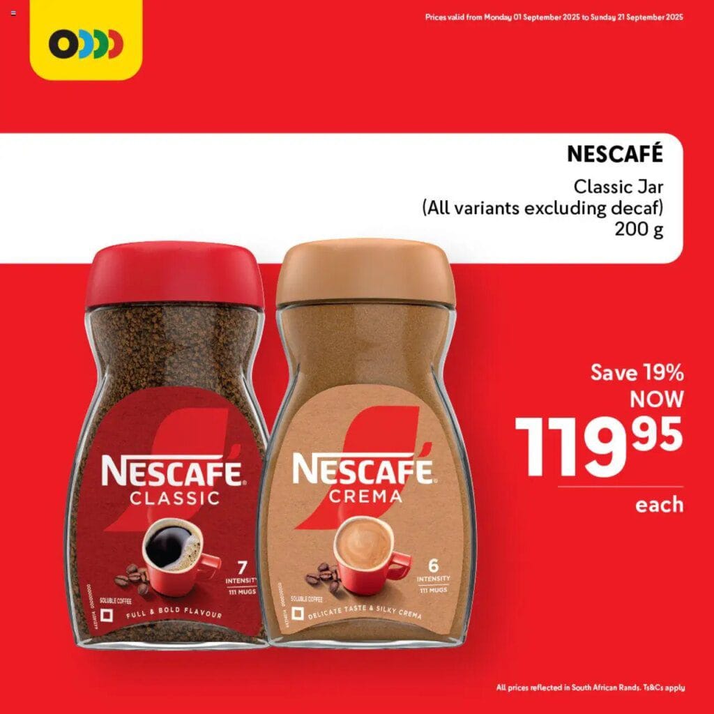 Makro specials this week 01 September  Mood Deals Tea and Coffe