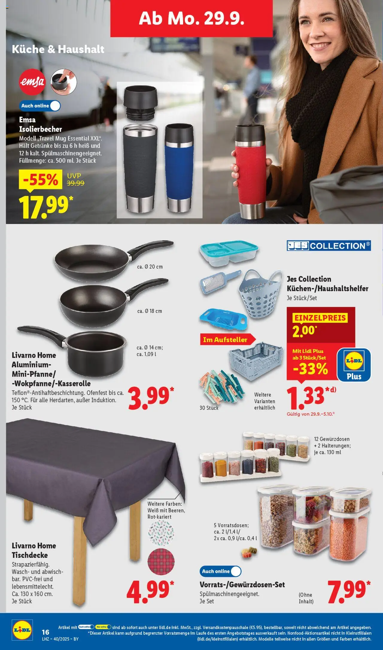 Lidl Prospekt Uffenheim – gültig ab 29.09.2025 | Seite: 8 | Produkte: Küche