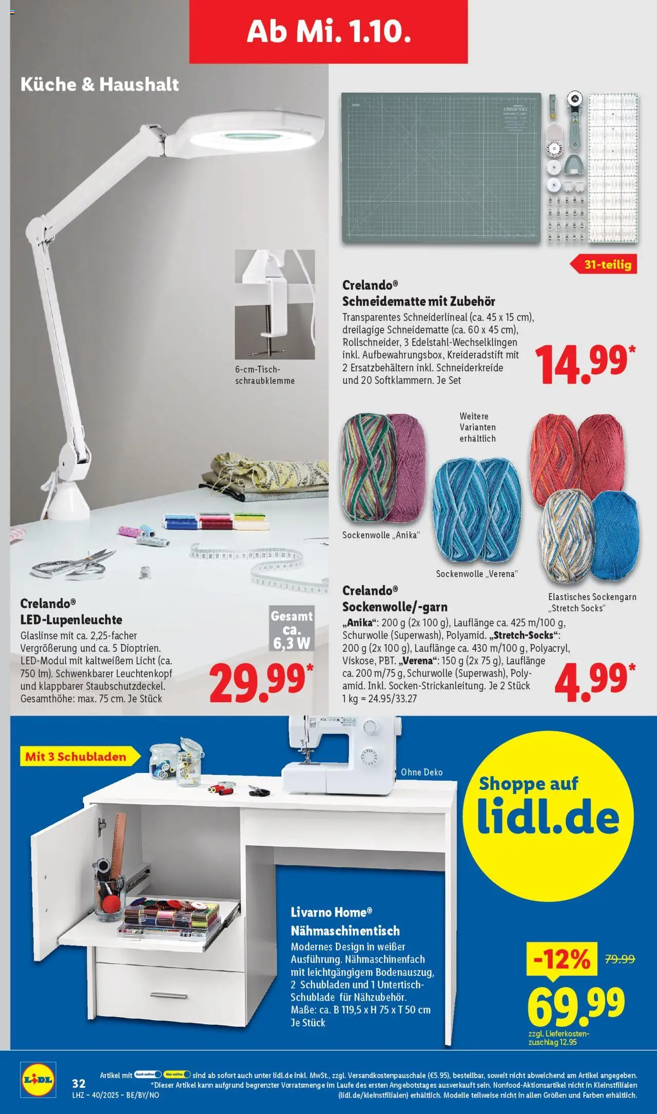 Lidl Prospekt Uffenheim – gültig ab 29.09.2025 | Seite: 24 | Produkte: Küche