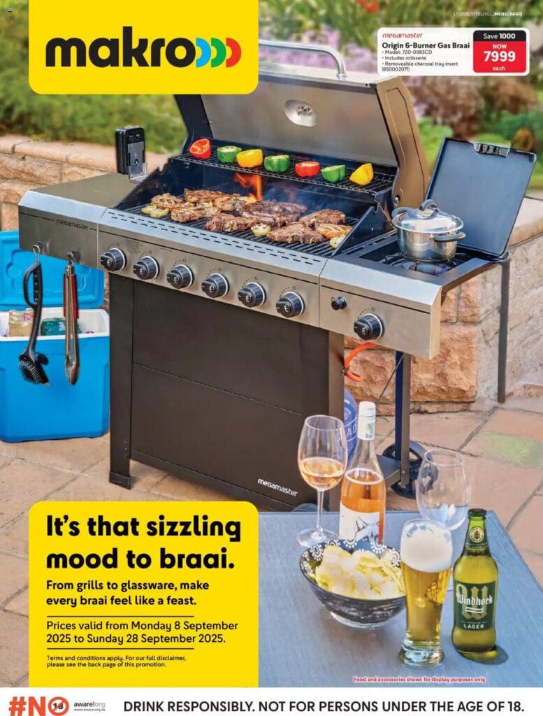 Makro specials this week Monday 08 September – Braai Day