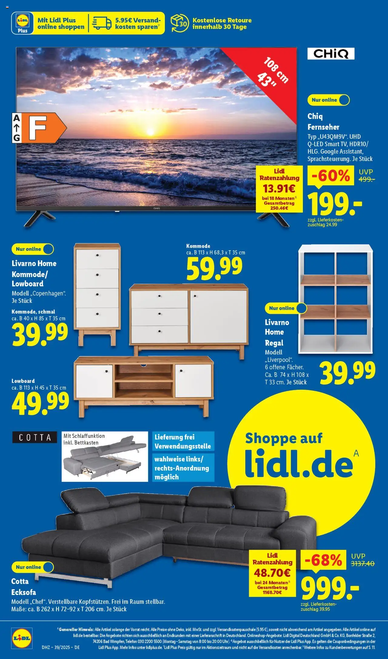 Lidl Prospekt Uffenheim – gültig ab 22.09.2025 | Seite: 28 | Produkte: Lowboard, Kommode, Regal, Bad