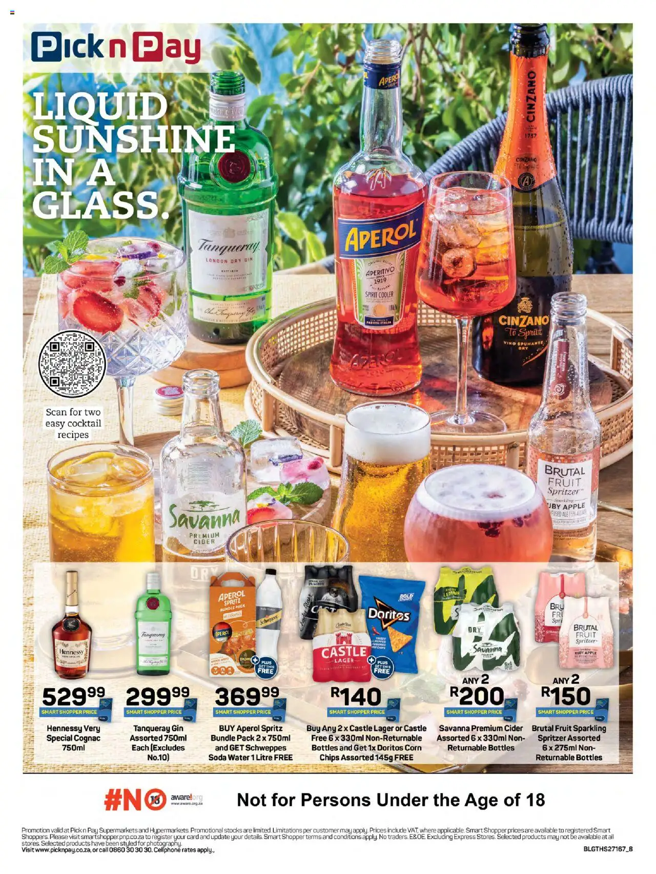 New Pick n Pay catalogue – valid from 15.09.2025 | Page: 8 | Products: Corn, Cider, Water, Ensalada de quino