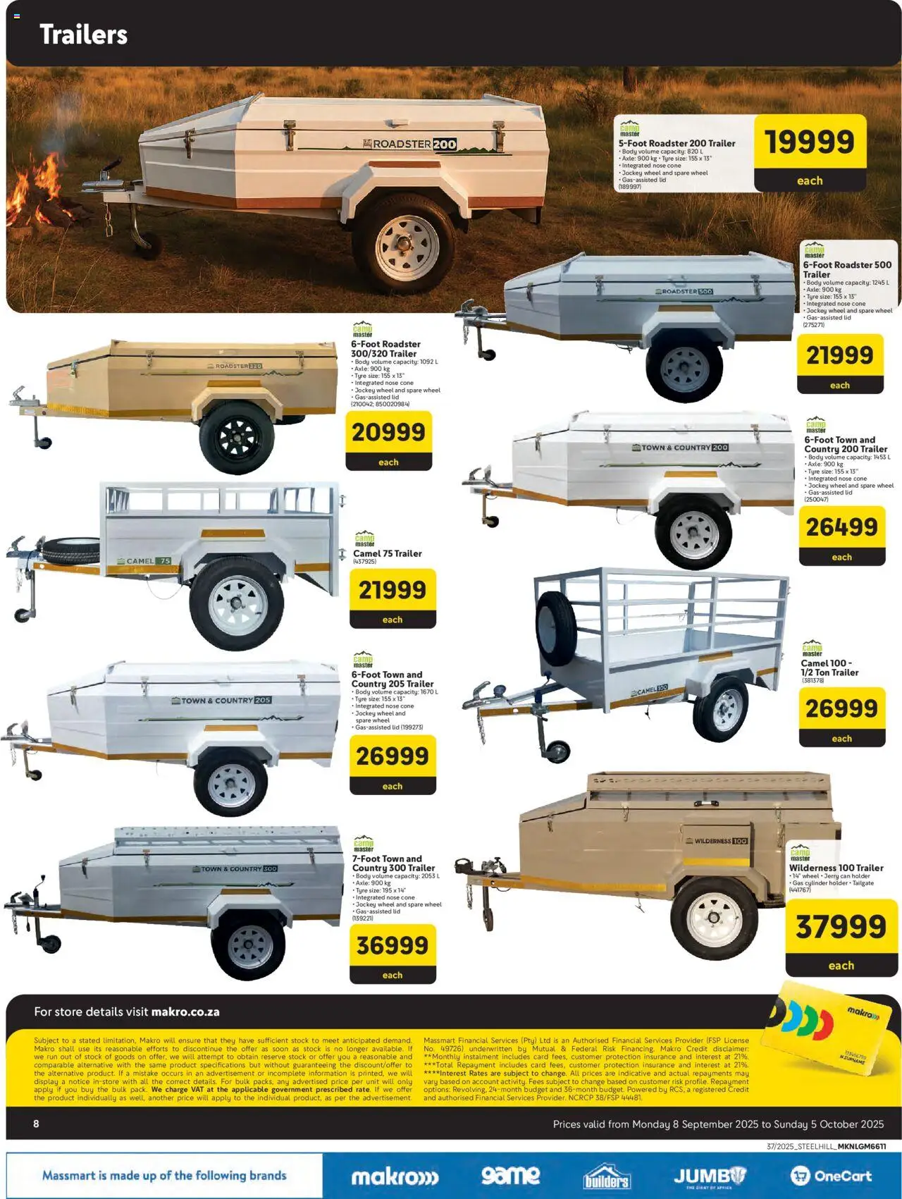 New Makro catalogue – valid from 08.09.2025 | Page: 8 | Products: Stock