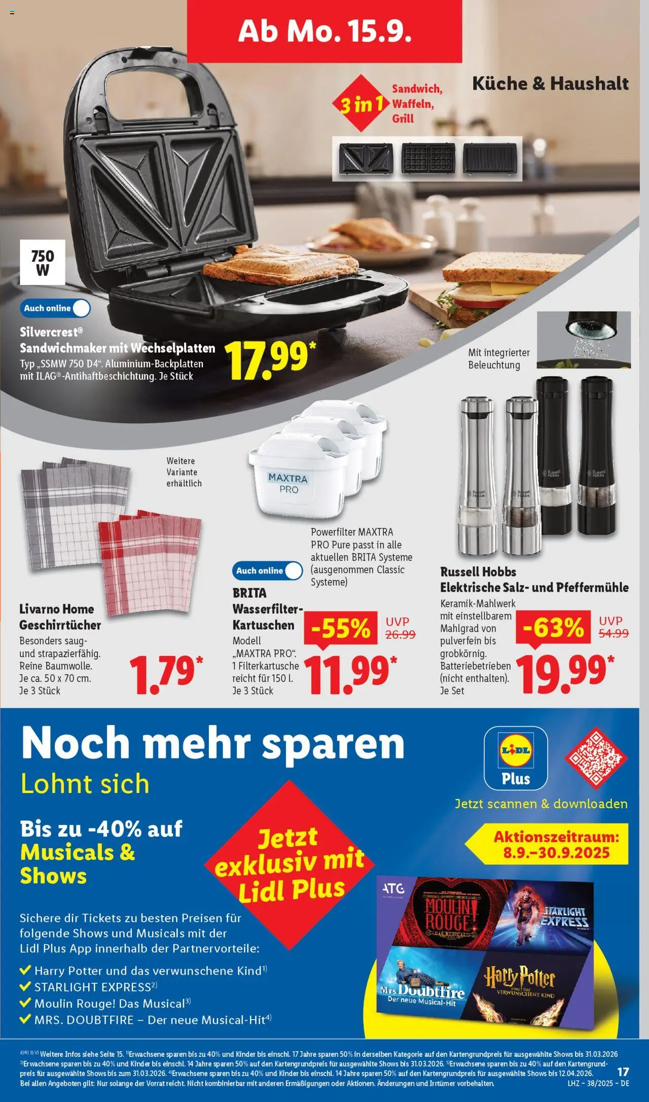 Lidl Prospekt Uffenheim	 – gültig ab 15.09.2025 | Seite: 9 | Produkte: Grill, Küche, Rouge, Salz