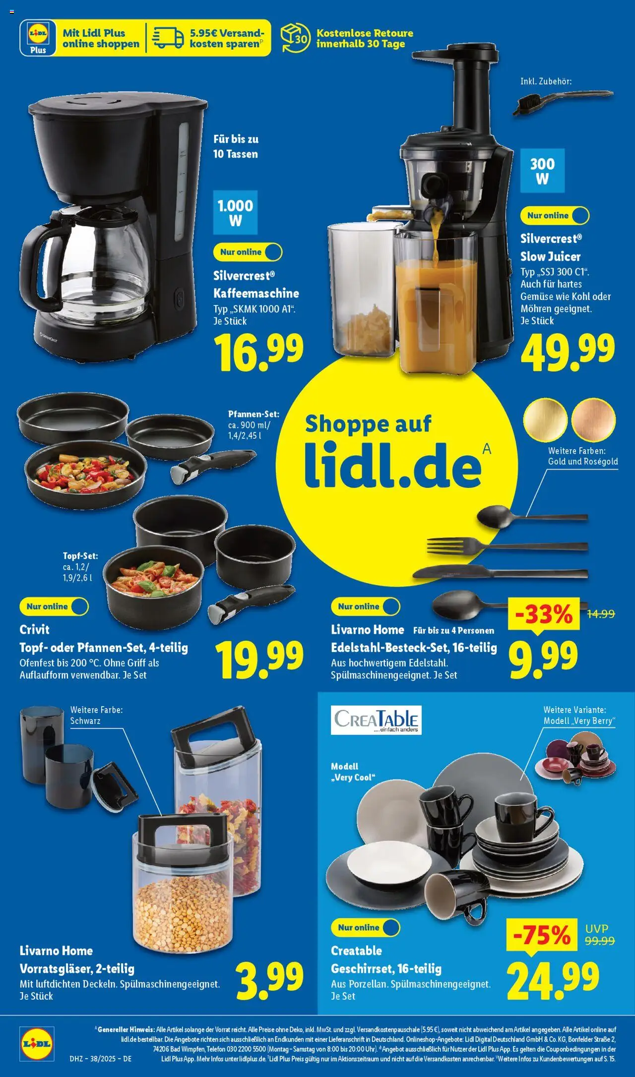 Lidl Prospekt Uffenheim	 – gültig ab 15.09.2025 | Seite: 14 | Produkte: Bad, Mohren, Gemüse, Telefon