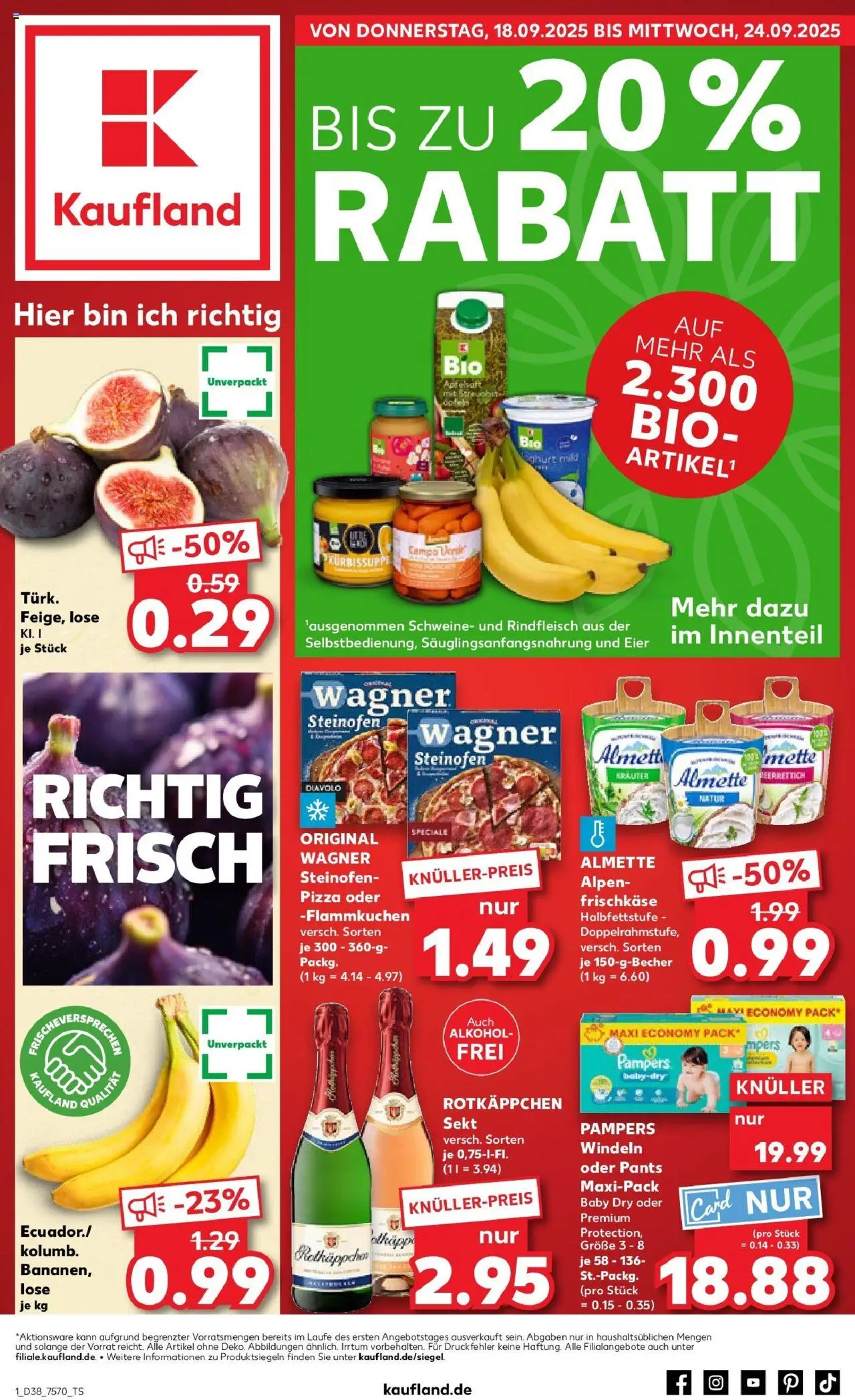 Kaufland Prospekt Nächste Woche ab Mittwoch, 17. September Angebote Online