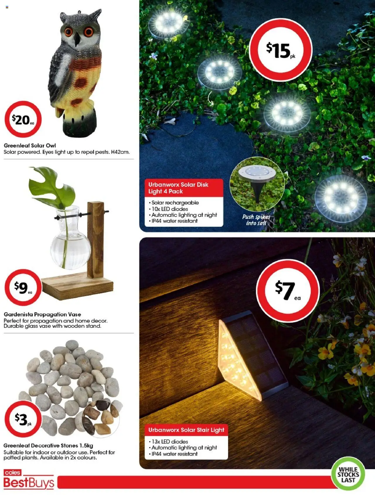 Coles catalogue - valid from 12.09.2025 | Page: 6 | Products: Vase, Water, Soil, Disk