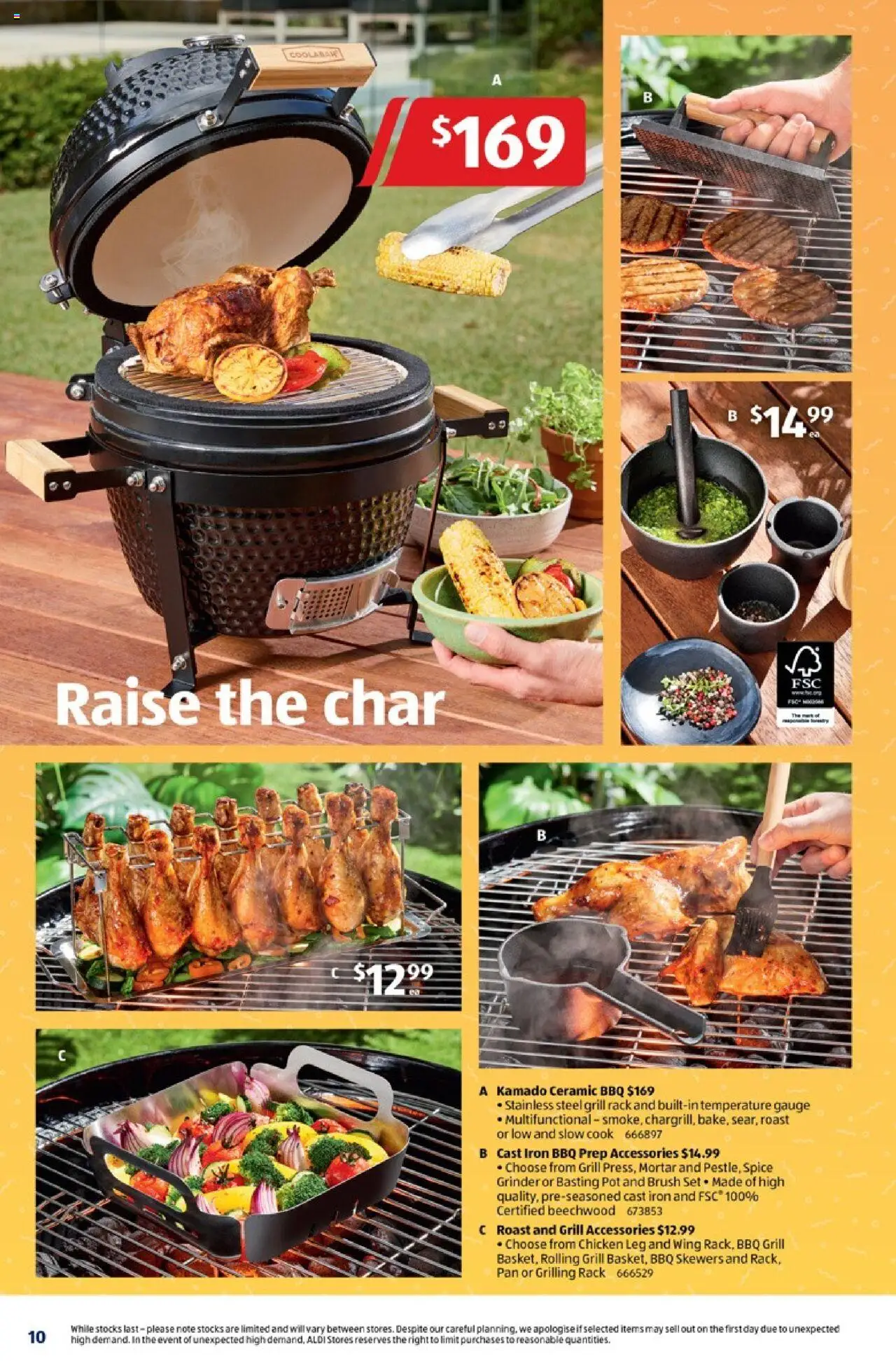 Aldi catalogue - valid from 24.09.2025 | Page: 10 | Products: Brush, Accessories, Grill, Grinder