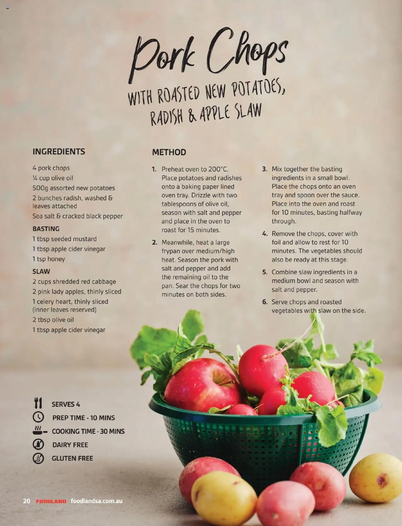 Foodland catalogue - valid from 01.09.2025 | Page: 20 | Products: Cups, Pork, Salt, Cabbage