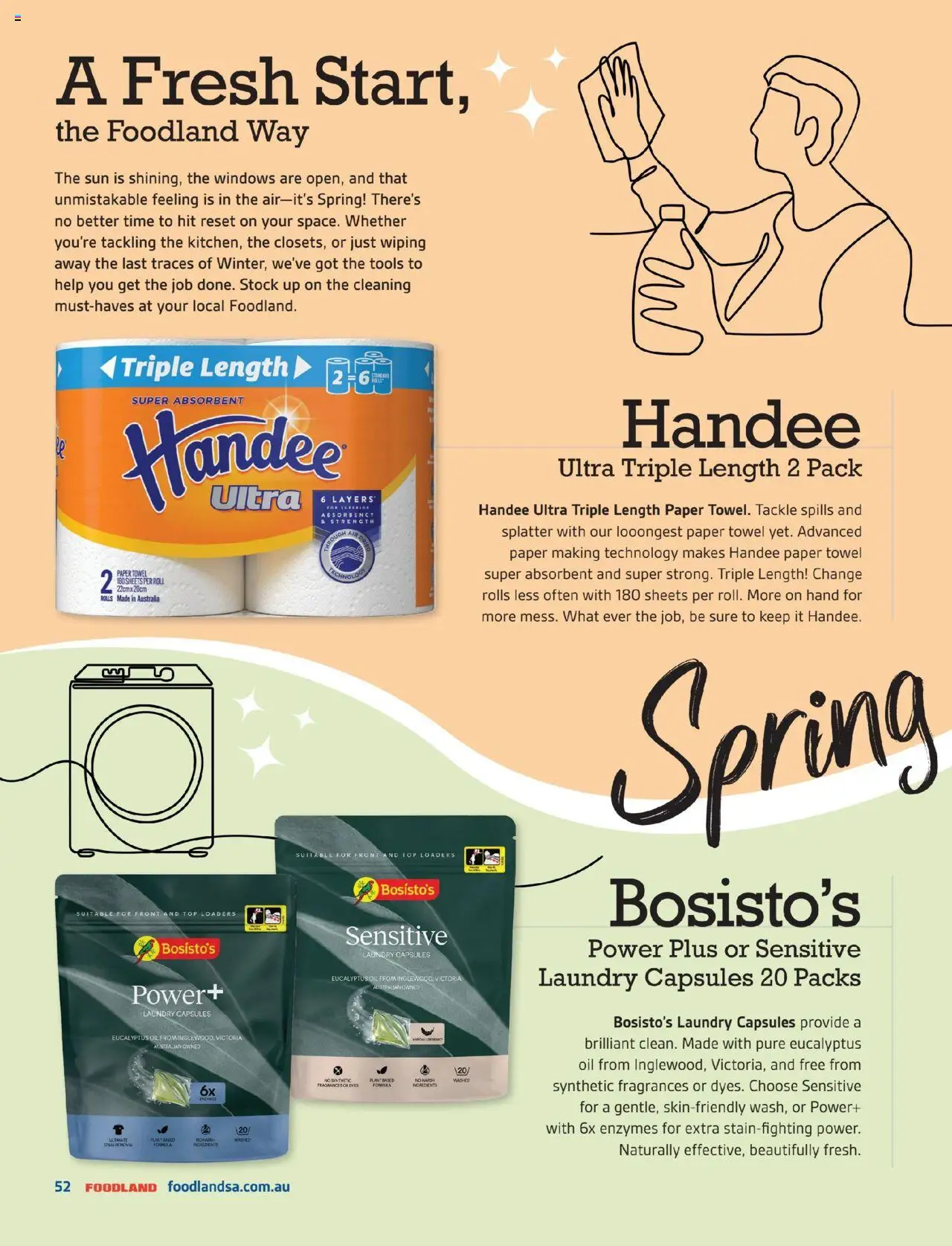 Foodland catalogue - valid from 01.09.2025 | Page: 52 | Products: Plant, Oil, Laundry, Tools