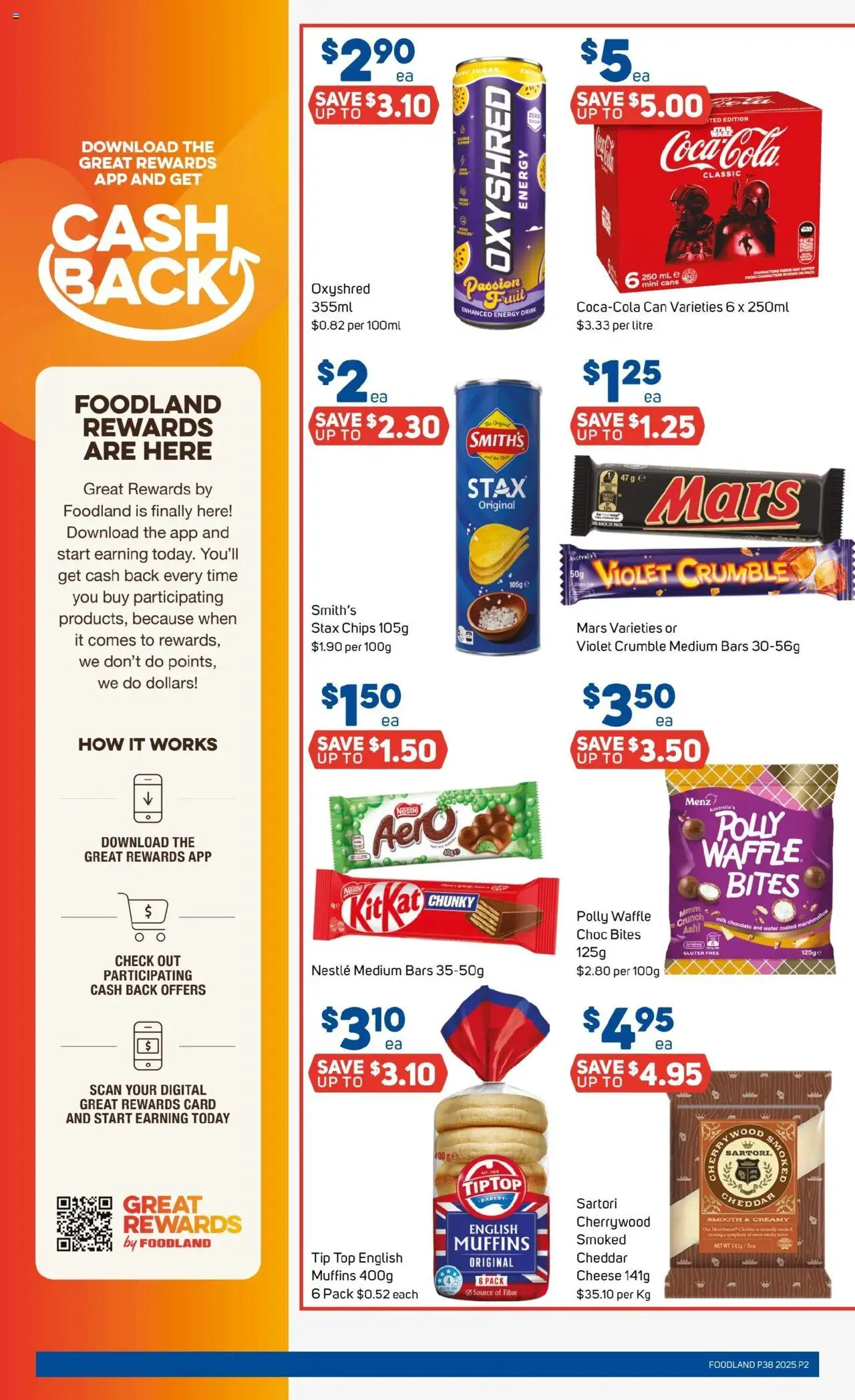 Foodland catalogue - valid from 17.09.2025 | Page: 2 | Products: Milk, Cheese, Chocolate, Bakery
