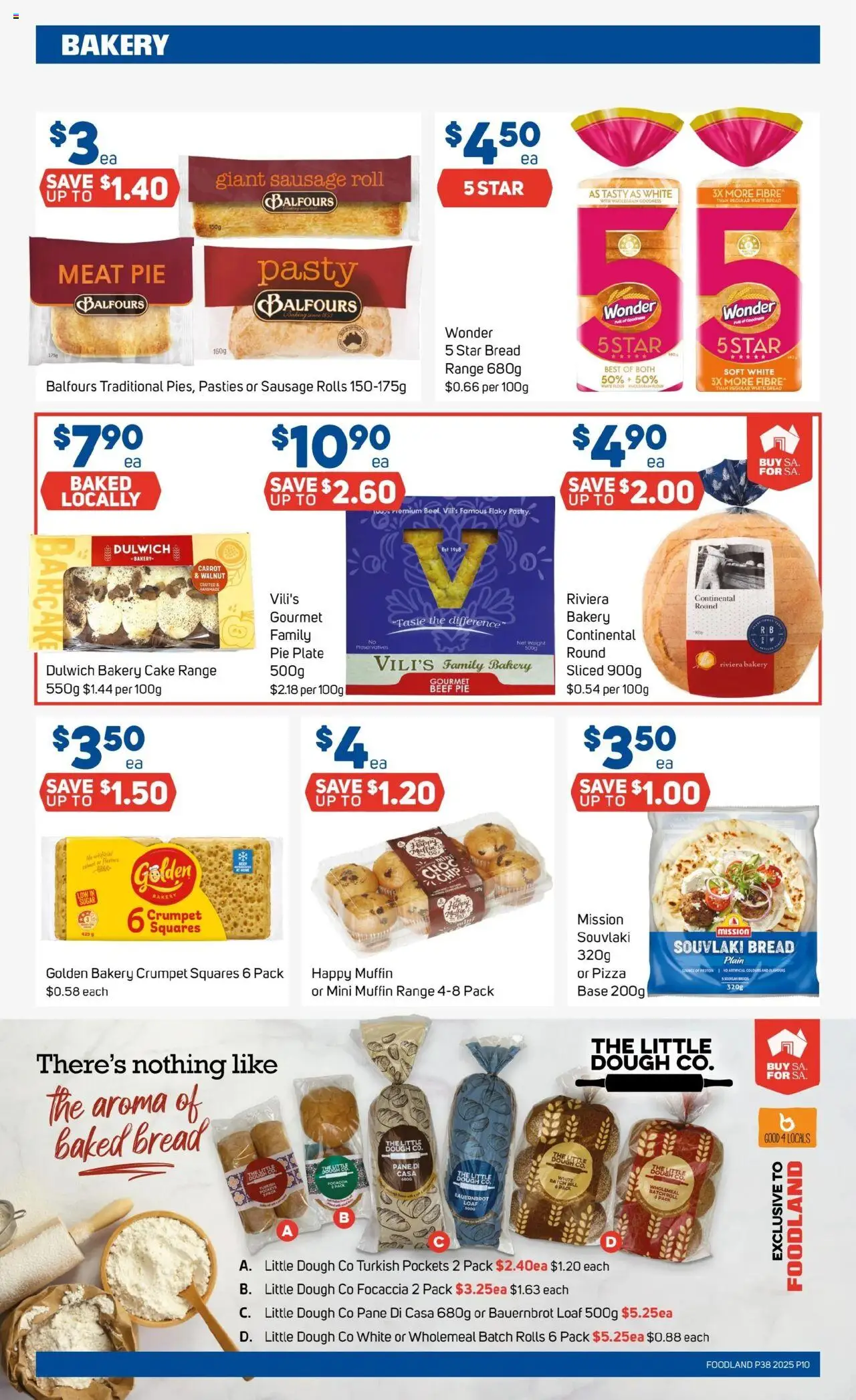 Foodland catalogue - valid from 17.09.2025 | Page: 10 | Products: Handmade, Pizza, Sausage, Weight