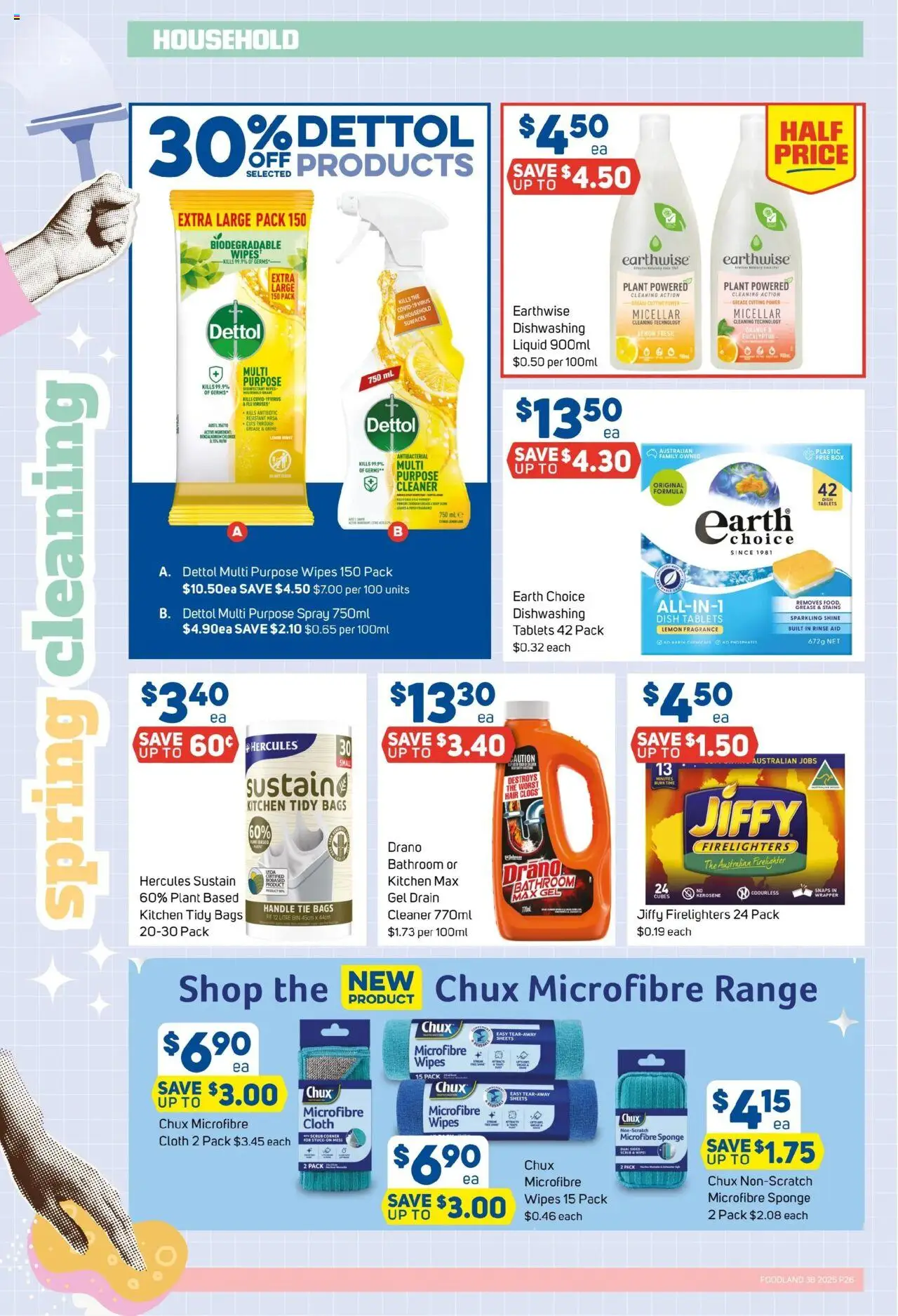 Foodland catalogue - valid from 17.09.2025 | Page: 26 | Products: Box, Scrub, Sponge, Tablets