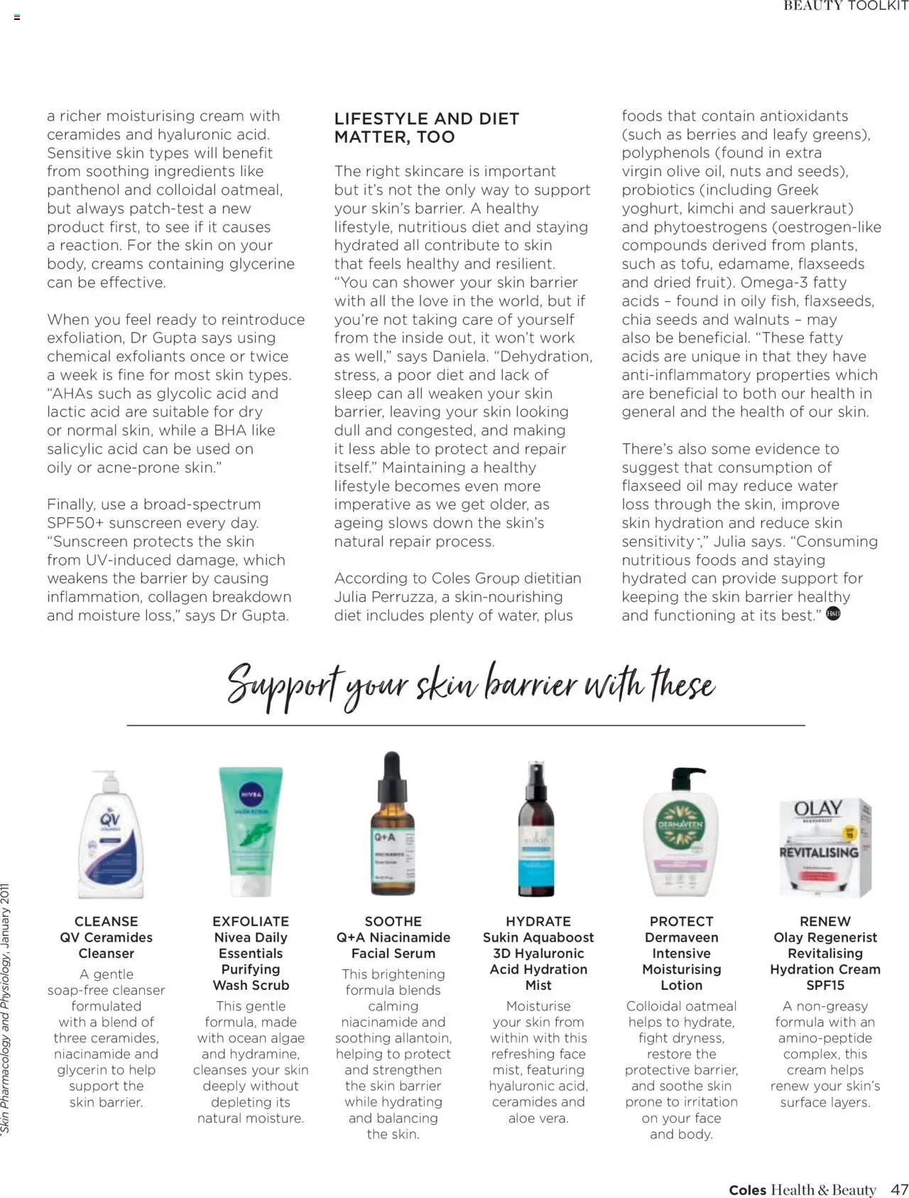Coles catalogue - valid from 07.04.2025 | Page: 47 | Products: Shower, Scrub, Lotion, Seeds