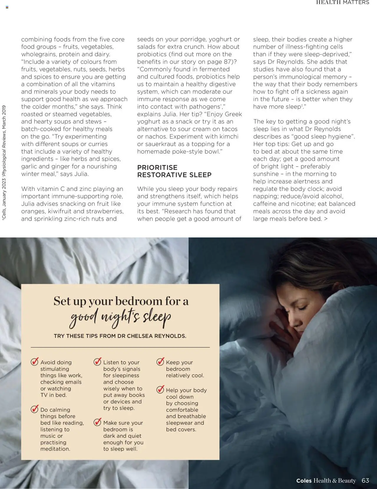 Coles catalogue - valid from 07.04.2025 | Page: 63 | Products: Kiwifruit, Cream, Sleepwear, Garlic