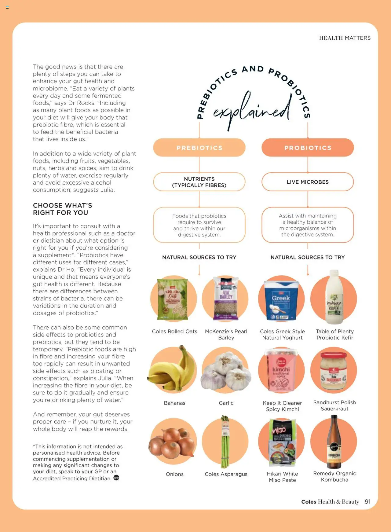 Coles catalogue - valid from 07.04.2025 | Page: 91 | Products: Plant, Bananas, Oats, Polish