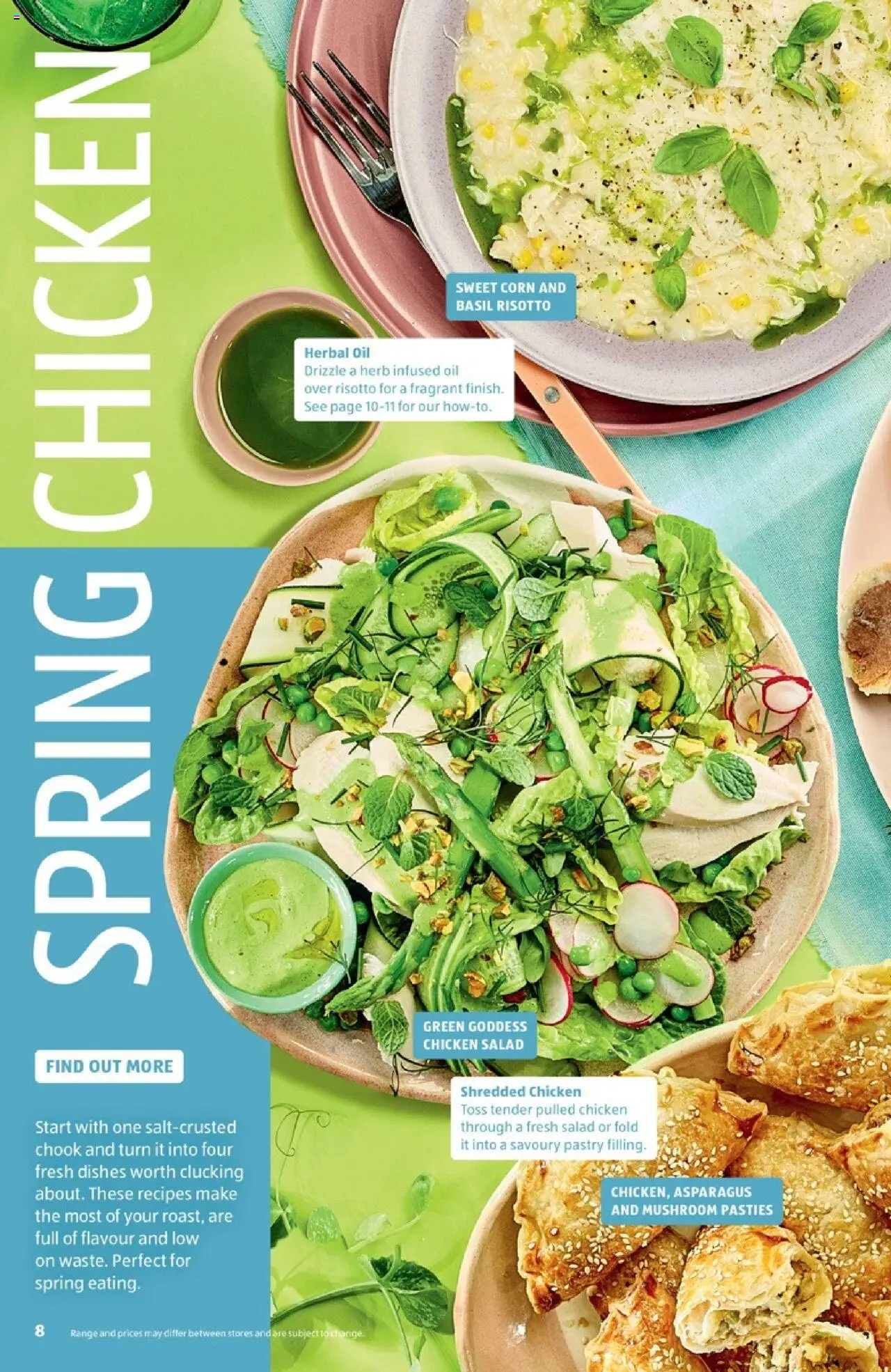 Aldi catalogue - valid from 17.09.2025 | Page: 8 | Products: Herb, Chicken, Salad, Herbal