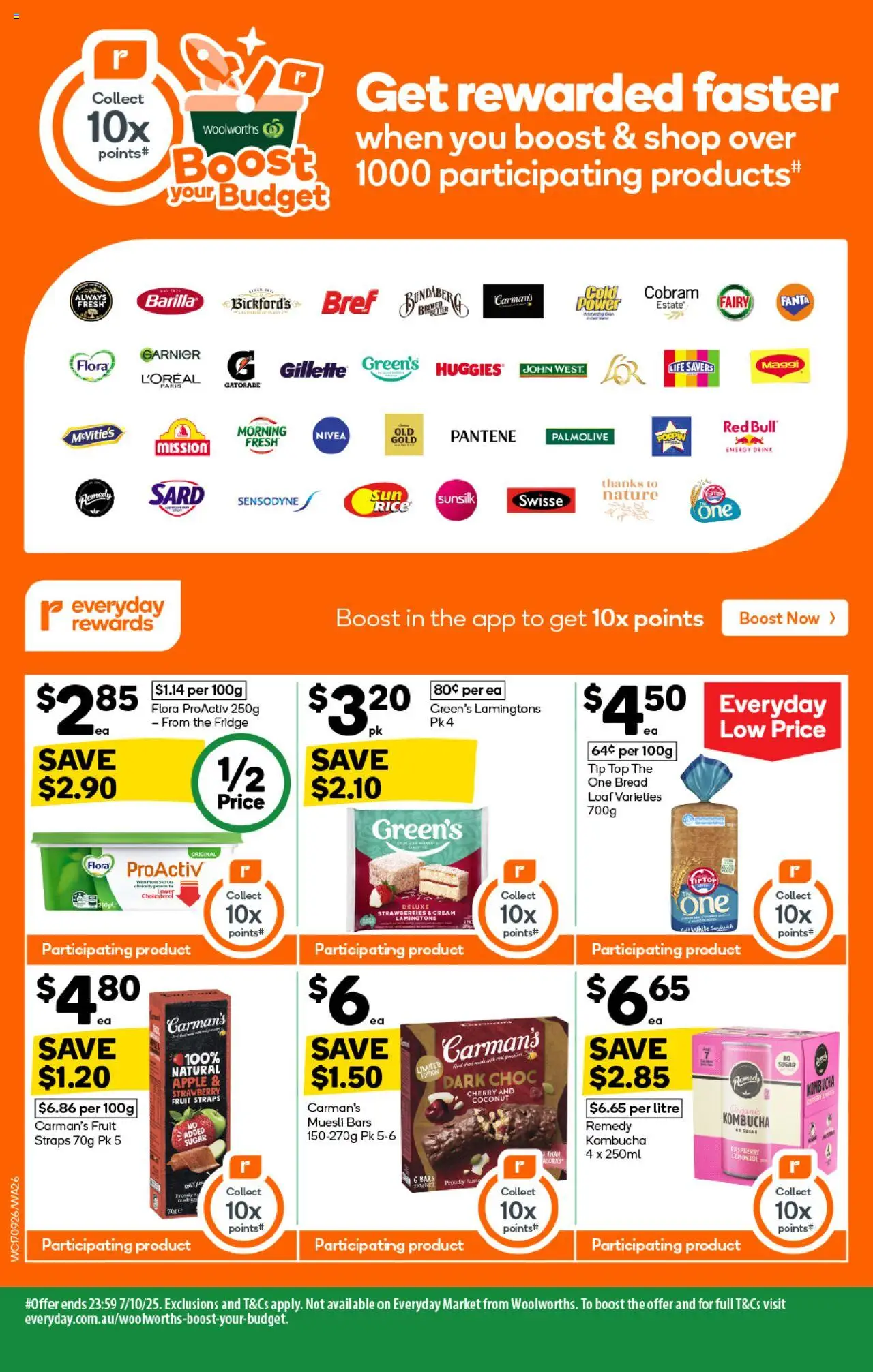 Woolworths catalogue - valid from 17.09.2025 | Page: 24 | Products: Rice, Strawberries, Cream, Lamingtons
