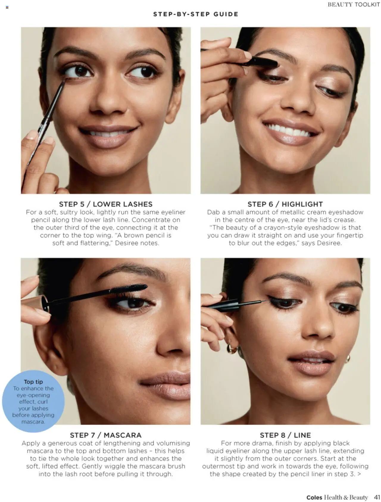 Coles catalogue - valid from 30.06.2025 | Page: 41 | Products: Brush, Mascara, Eyeliner, Pencil