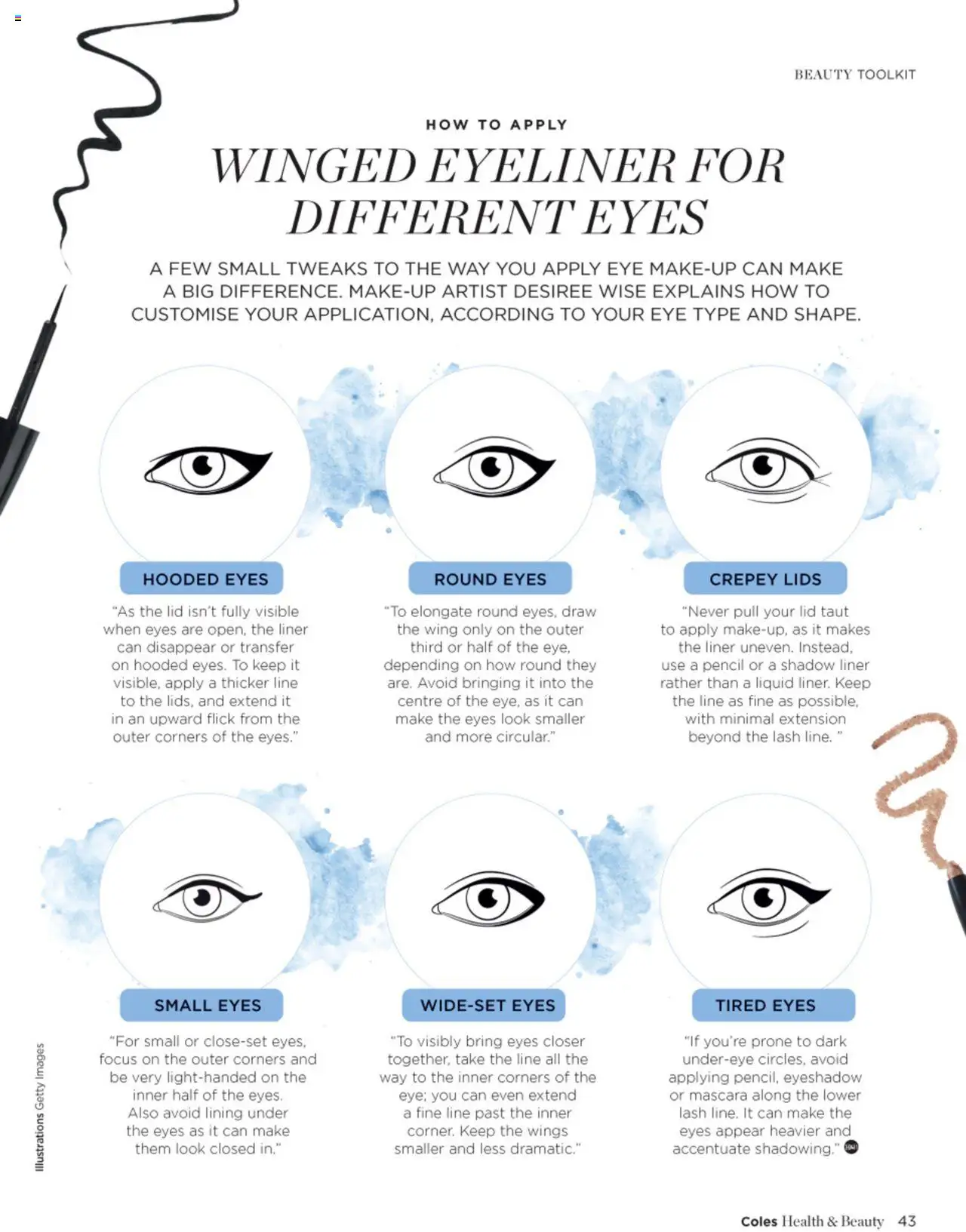 Coles catalogue - valid from 30.06.2025 | Page: 43 | Products: Mascara, Eyeliner, Makeup, Pencil