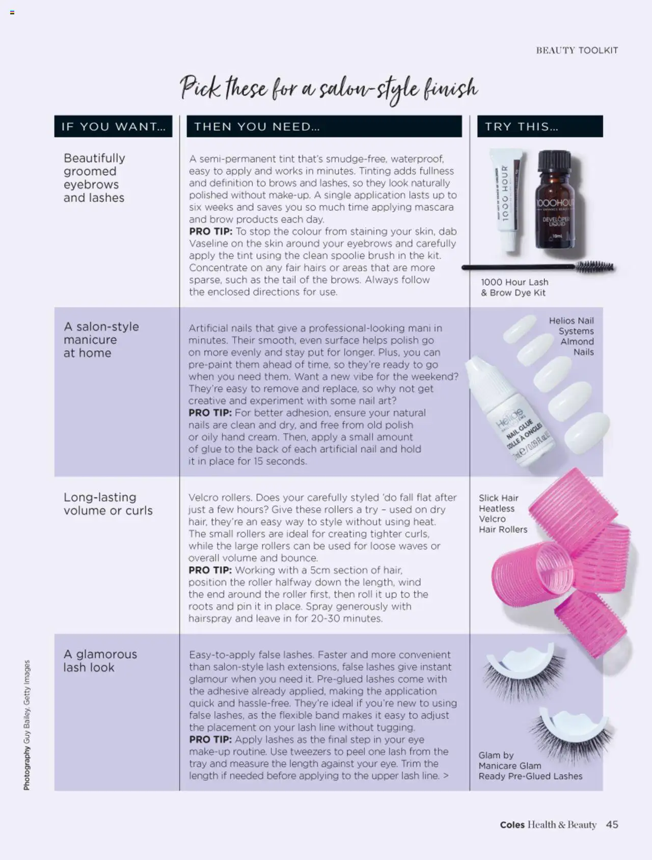 Coles catalogue - valid from 30.06.2025 | Page: 45 | Products: Brush, Mascara, Makeup, Nail art