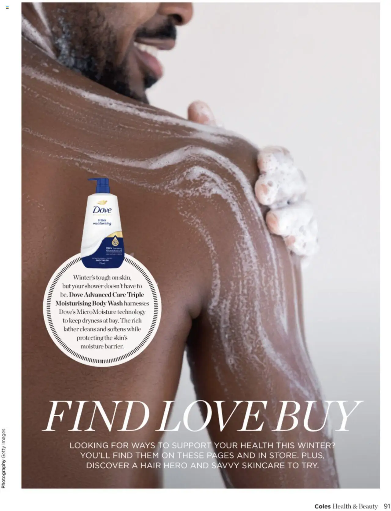 Coles catalogue - valid from 30.06.2025 | Page: 91 | Products: Shower, Dryness