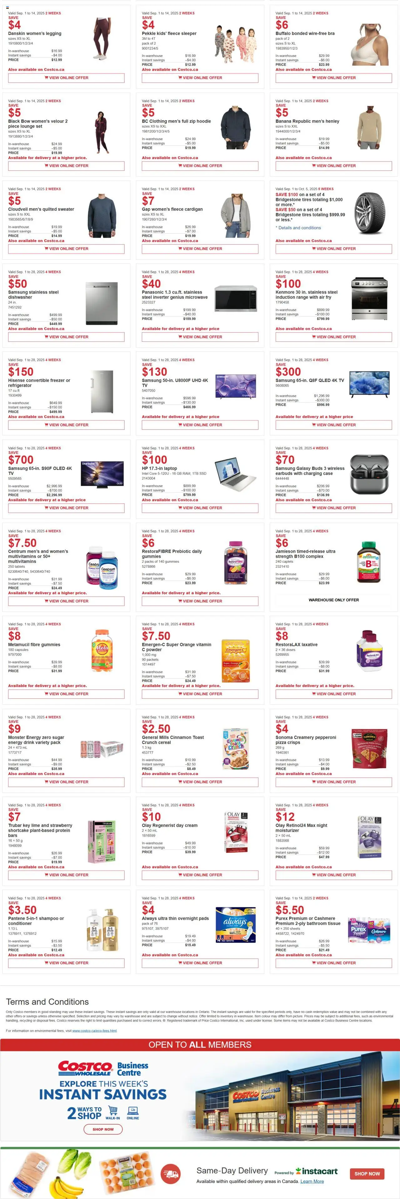 Costco flyer valid from 01.09.2025 | Page: 2