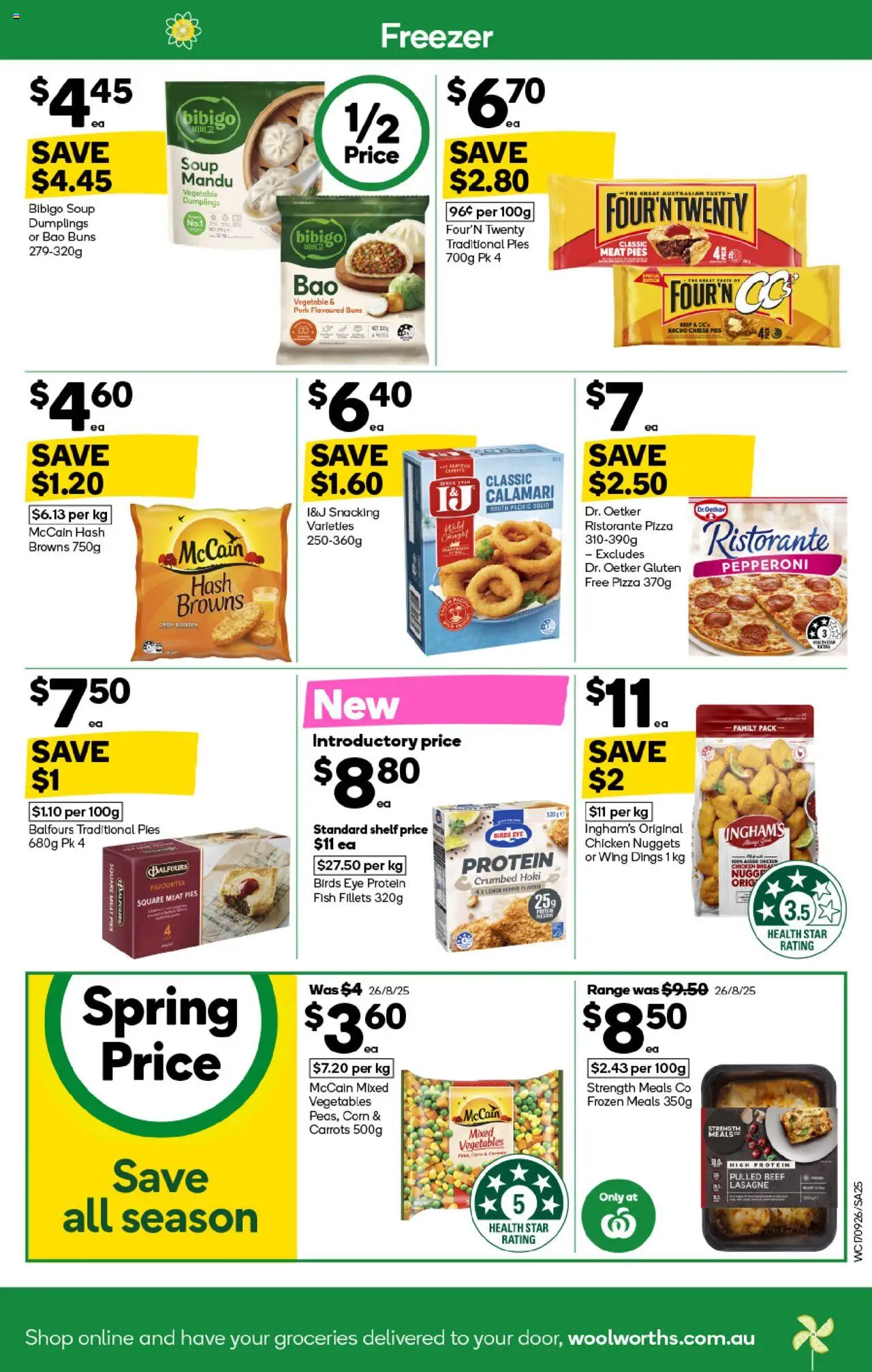Woolworths catalogue - valid from 17.09.2025 | Page: 25 | Products: Cheese, Chicken, Pork, Soup