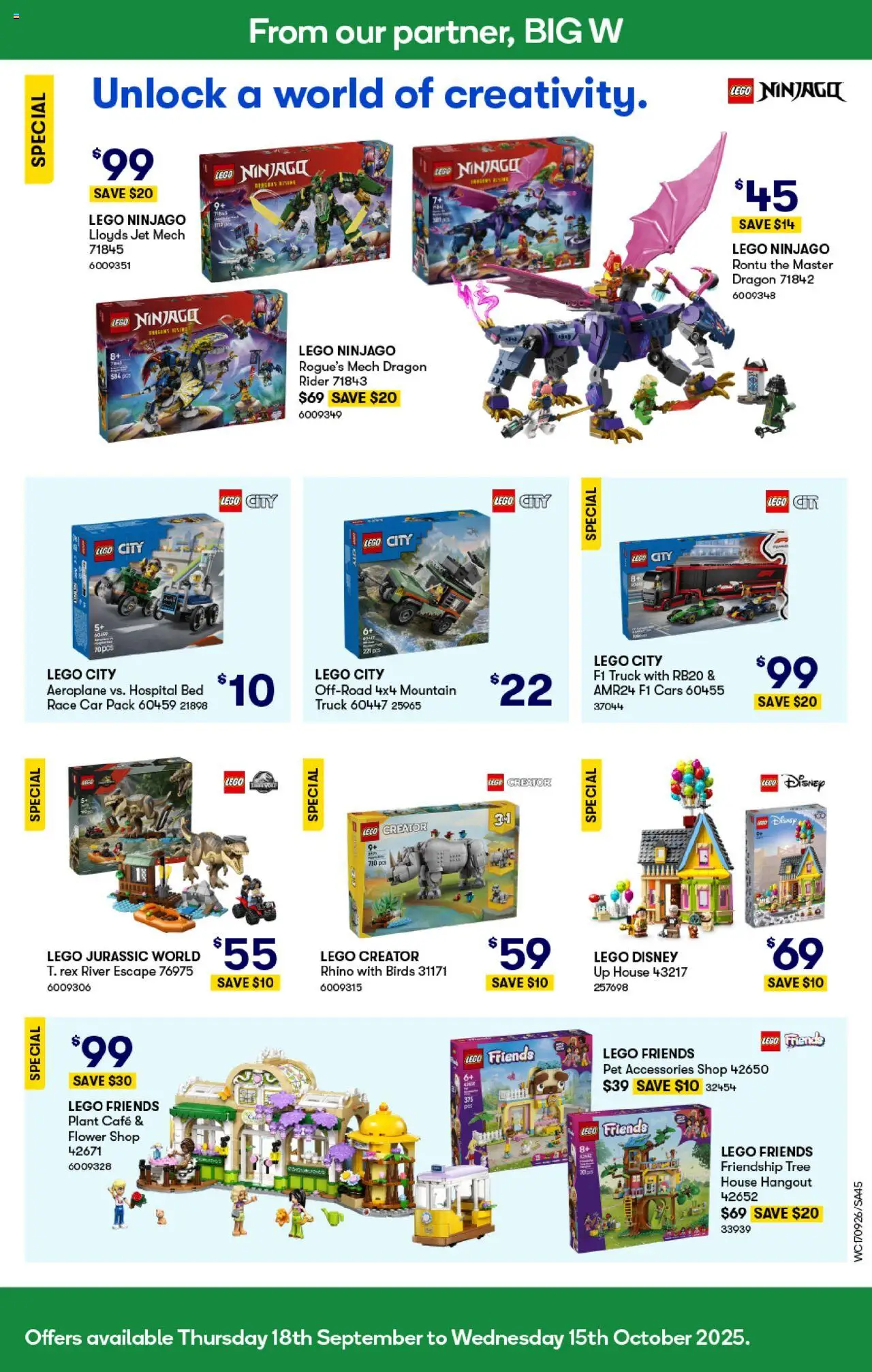 Woolworths catalogue - valid from 17.09.2025 | Page: 45 | Products: Plant, Accessories, Bed