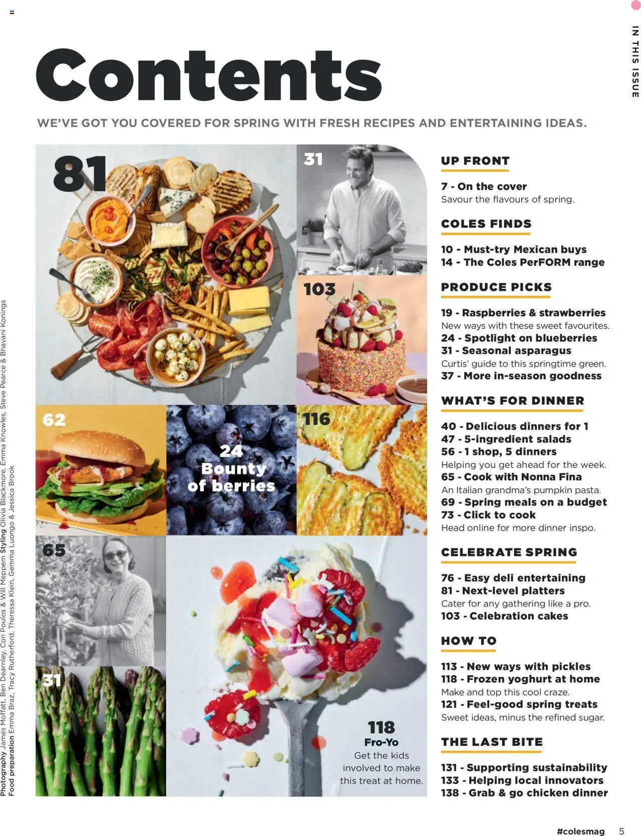 Coles catalogue - valid from 04.09.2025 | Page: 5 | Products: Chicken, Strawberries, Pumpkin, Blueberries