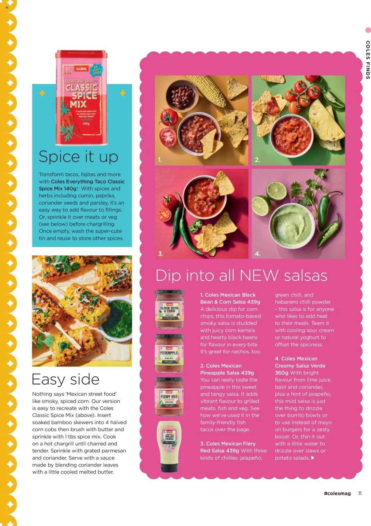 Coles catalogue - valid from 04.09.2025 | Page: 11 | Products: Yoghurt, Sauce, Chilli, Lime