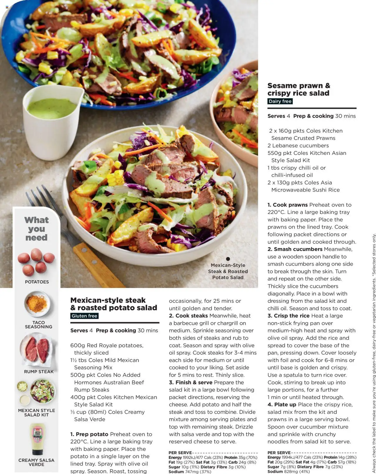 Coles catalogue - valid from 04.09.2025 | Page: 48 | Products: Olive oil, Cucumbers, Salad, Chilli