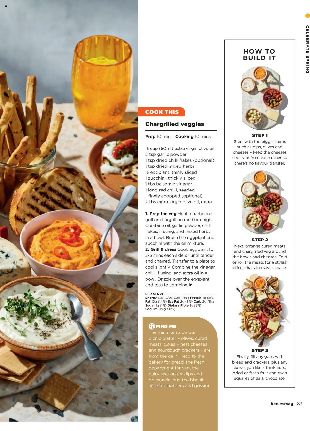 Coles catalogue - valid from 04.09.2025 | Page: 83 | Products: Olives, Sugar, Garlic, Grill