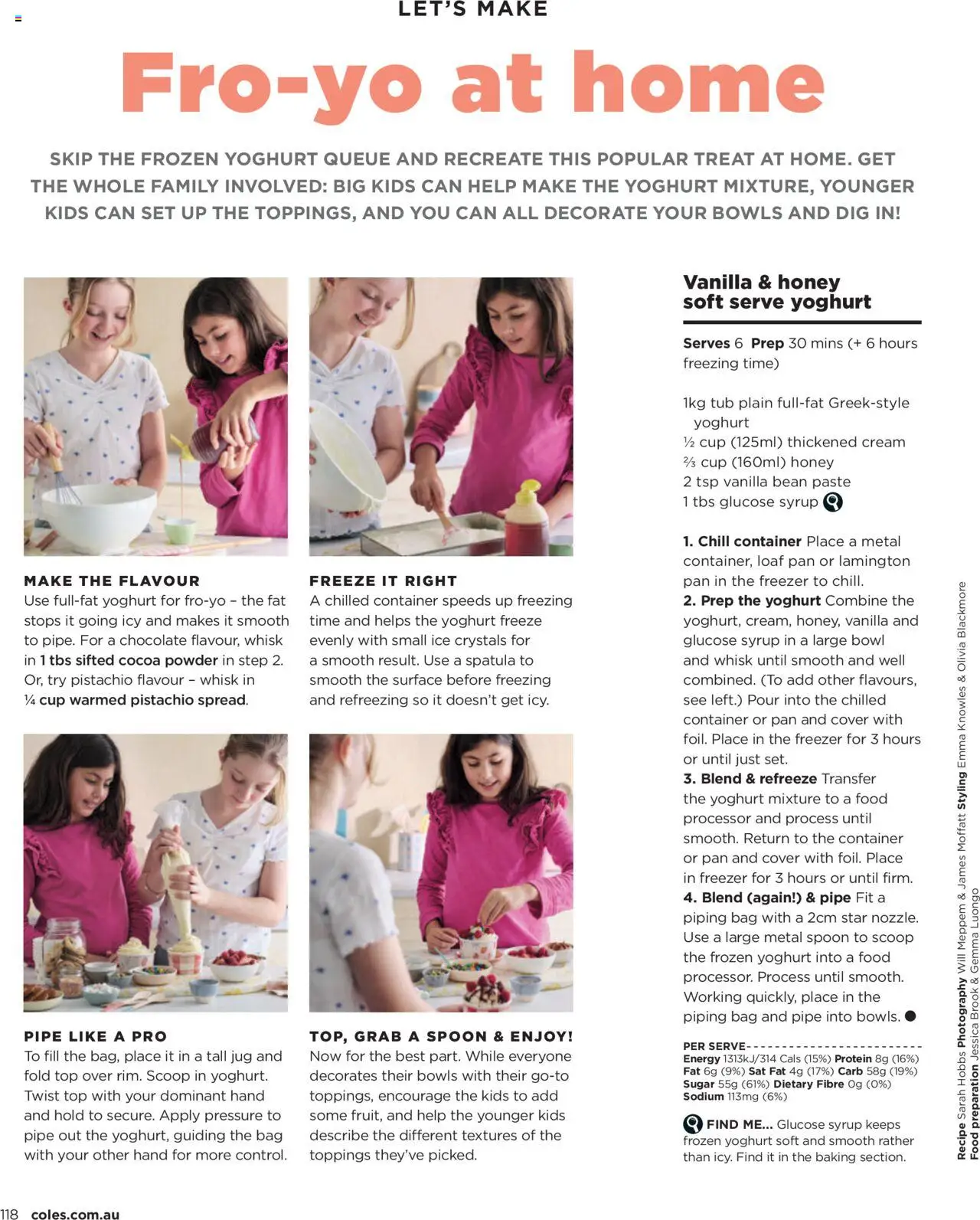 Coles catalogue - valid from 04.09.2025 | Page: 118 | Products: Yoghurt, Chocolate, Cream, Freezer