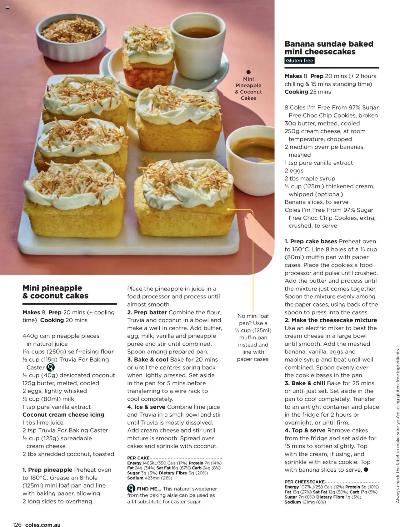 Coles catalogue - valid from 04.09.2025 | Page: 126 | Products: Butter, Flour, Pineapple, Press