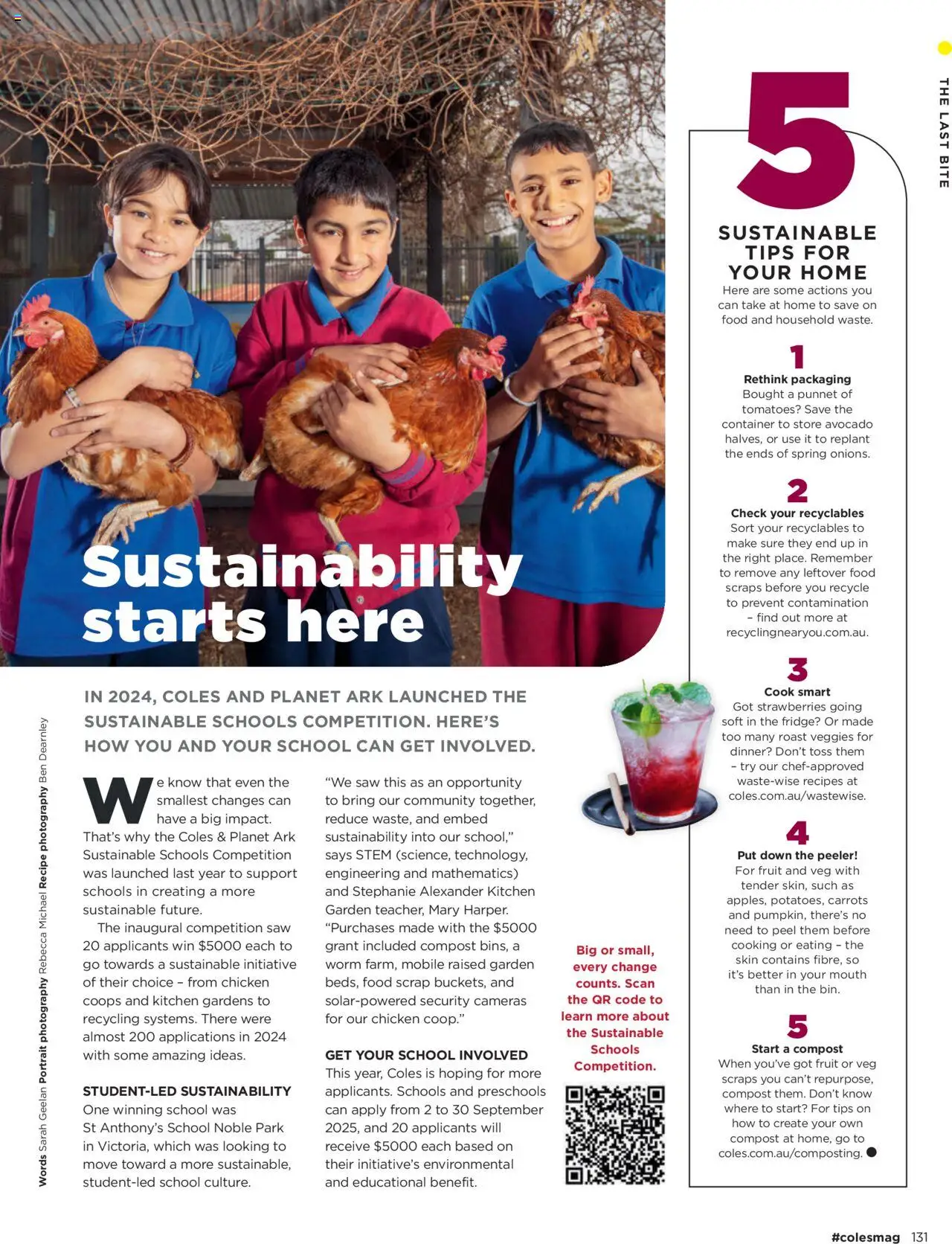Coles catalogue - valid from 04.09.2025 | Page: 131 | Products: Saw, Compost, Avocado, Fridge
