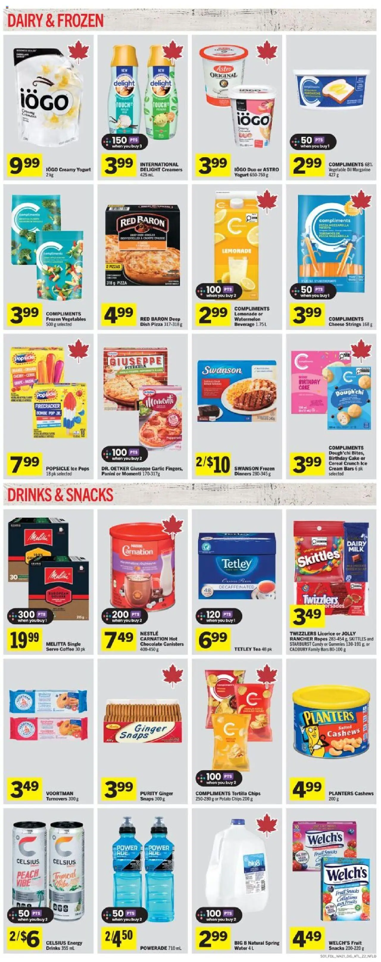 Foodland flyer valid from 18.09.2025 | Page: 5 | Products: Cream, Milk, Cheese, Oil