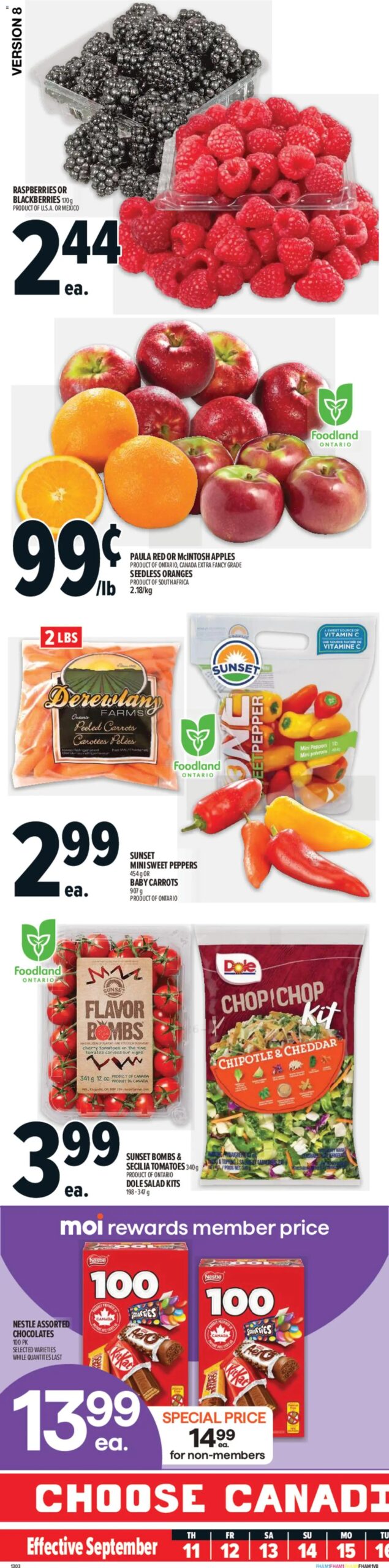 Metro flyer flyer Thursday 11 September Repentigny – weekly specials & deals