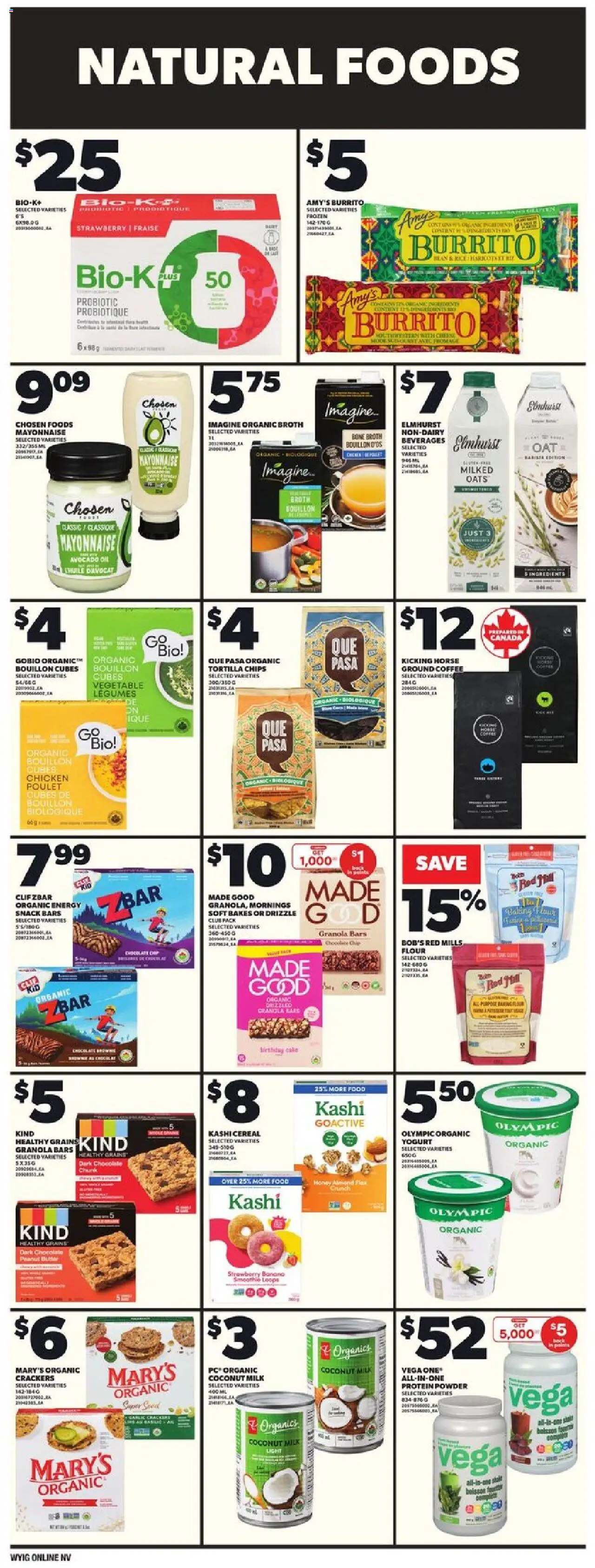 Loblaws flyer valid from 18.09.2025 | Page: 13 | Products: Chips, Milk, Yogurt, Chocolate