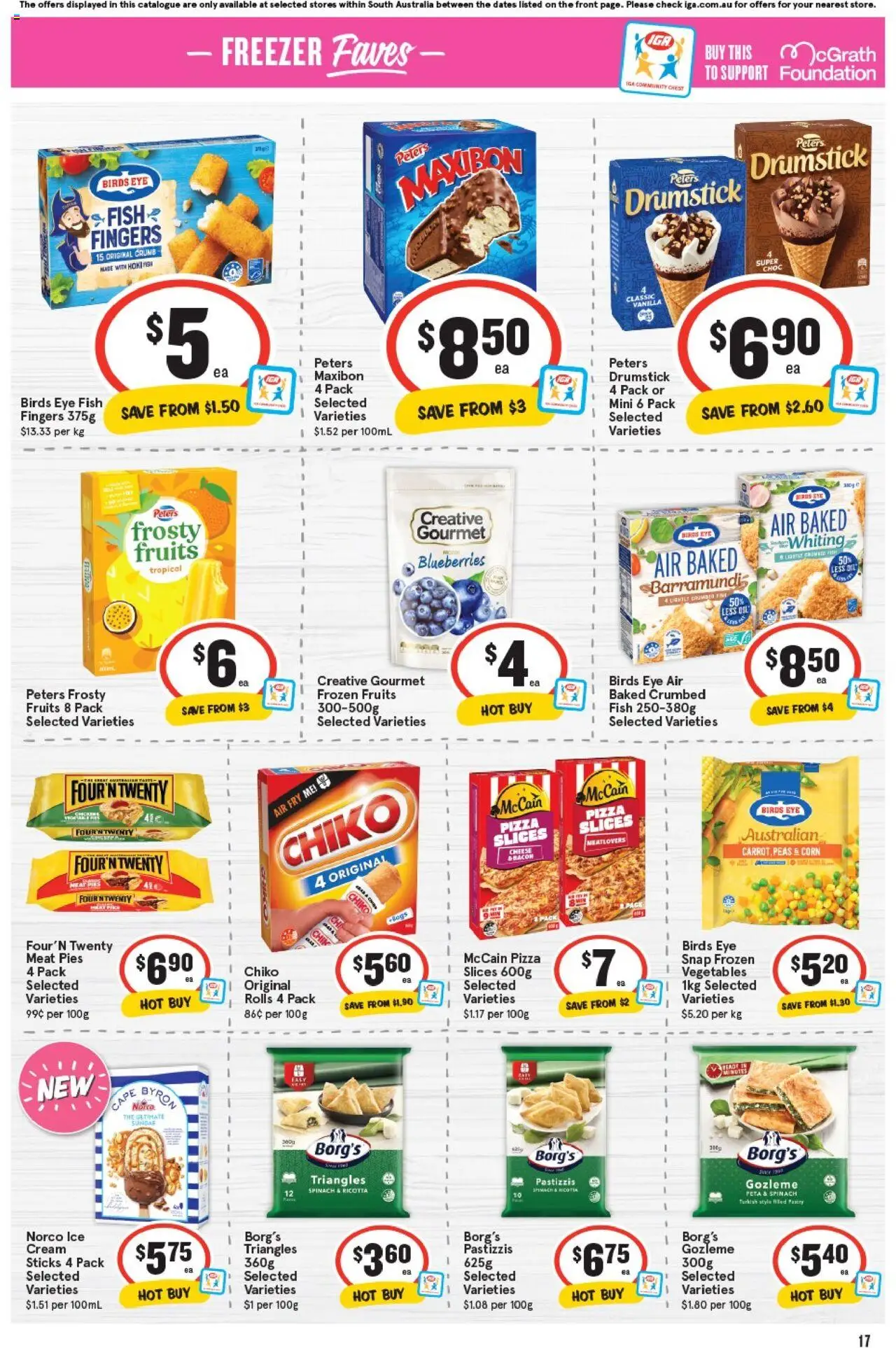 IGA catalogue - valid from 17.09.2025 | Page: 13 | Products: Oil, Meat, Fruits, Blueberries