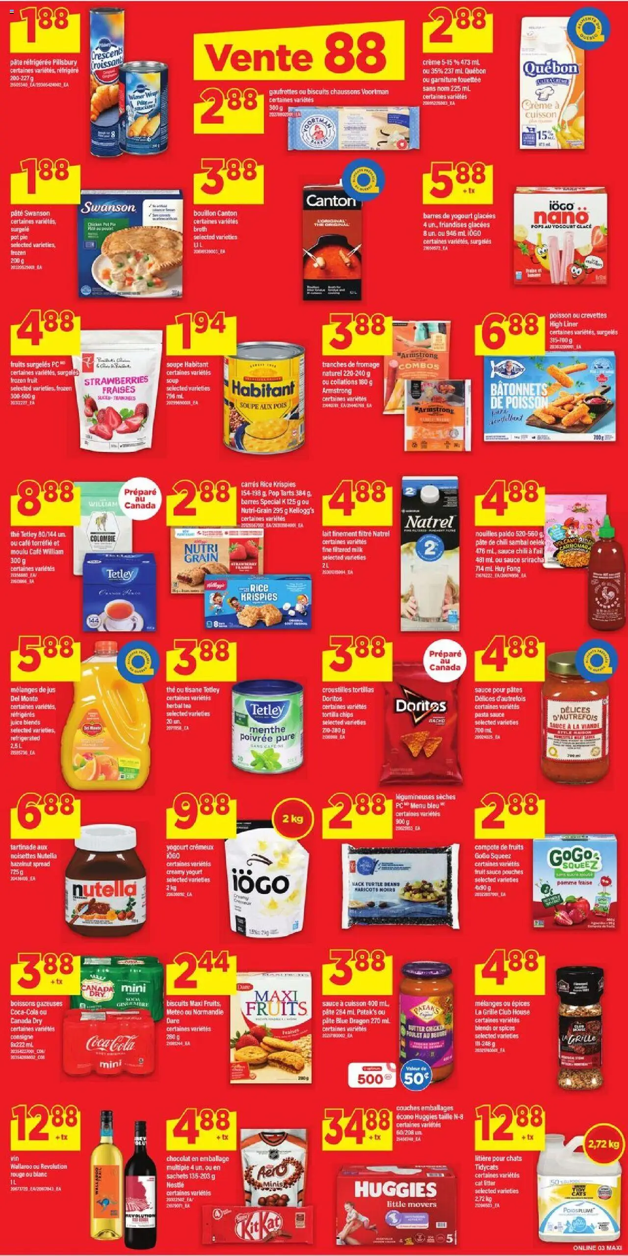 Maxi flyer valid from 11.09.2025 | Page: 5 | Products: Rice, Strawberries, PC, Milk