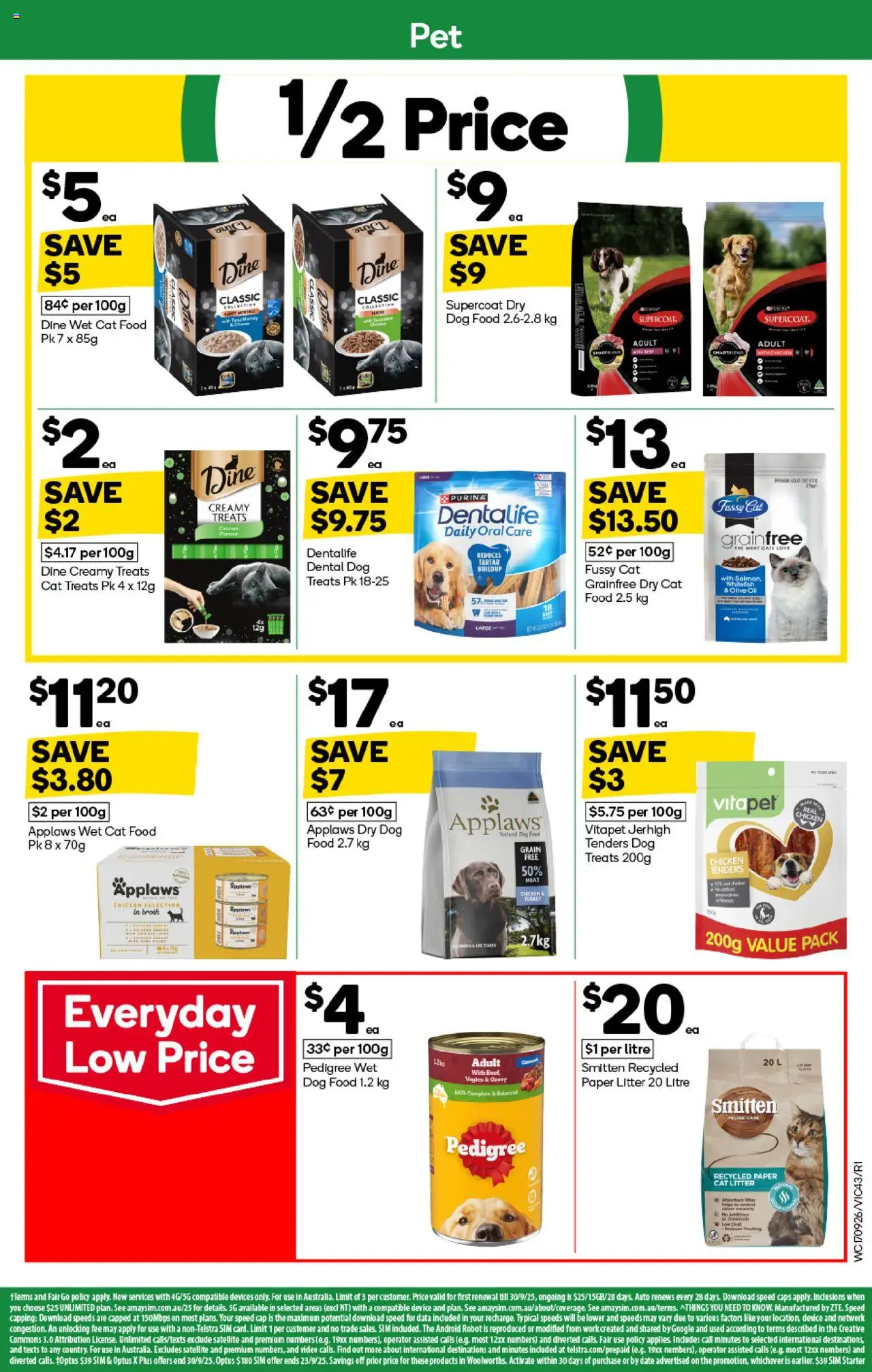 Woolworths catalogue - valid from 17.09.2025 | Page: 41 | Products: Wine, Meat, Cap, Satellite