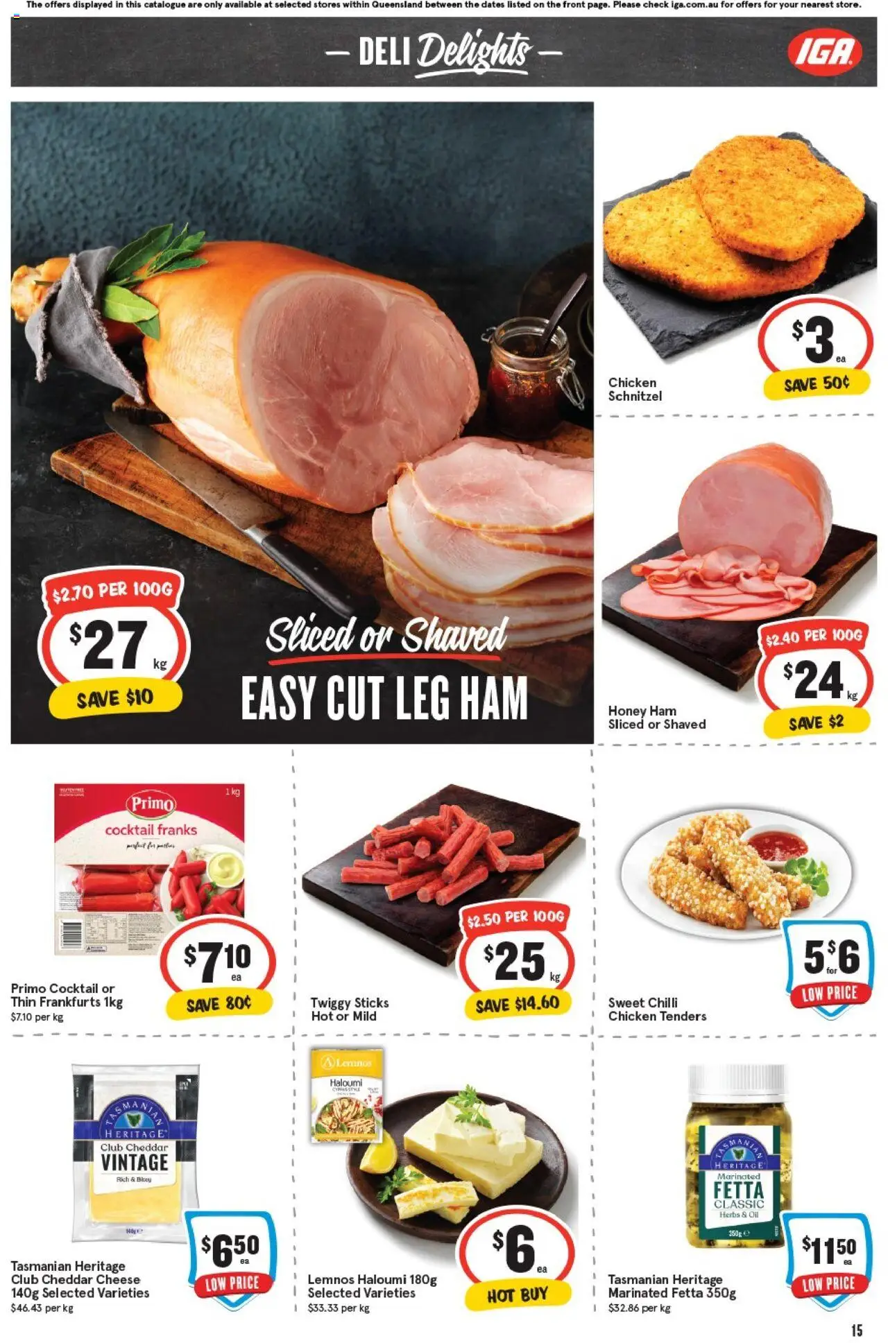 IGA catalogue - valid from 17.09.2025 | Page: 18 | Products: Cheese, Oil, Honey, Chilli
