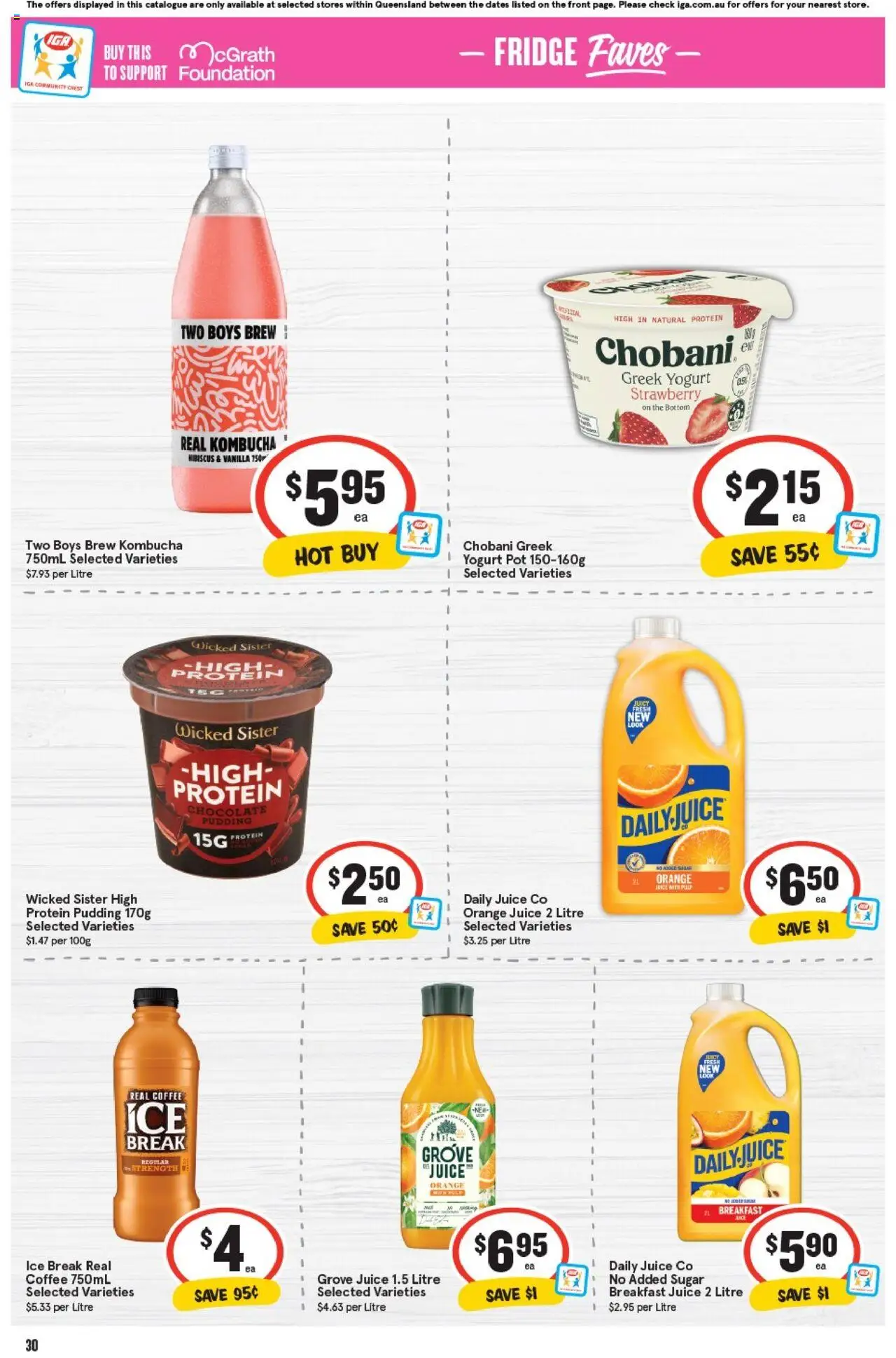 IGA catalogue - valid from 17.09.2025 | Page: 29 | Products: Pot, Pudding, Sugar, Fridge