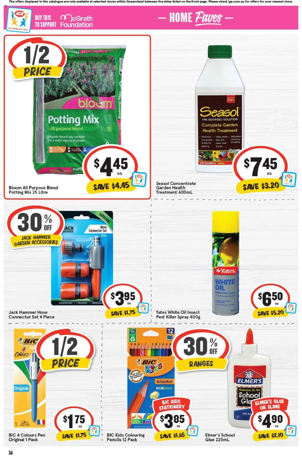 IGA catalogue - valid from 17.09.2025 | Page: 33 | Products: Oil, Foundation, Glue, Treatment
