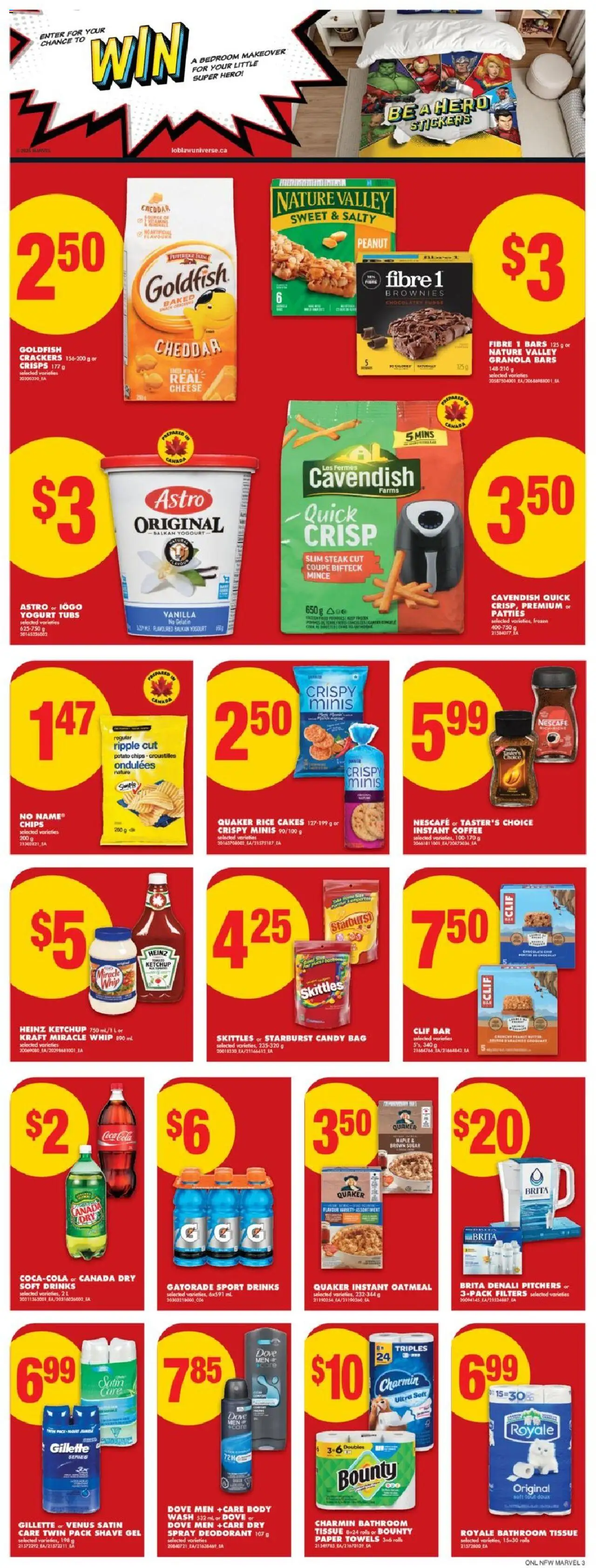 No Frills flyer valid from 18.09.2025 | Page: 14 | Products: Chips, Ketchup, Potatoes, Bag