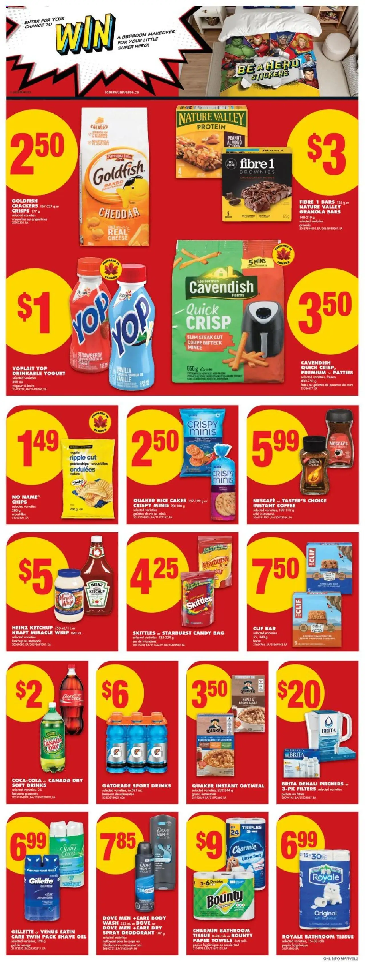 No Frills flyer valid from 18.09.2025 | Page: 11 | Products: Ketchup, Body wash, Deodorant, Coffee