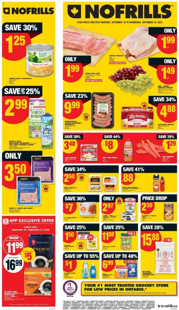 Nofrillsflyer Thursday 18 September circulaire weekly specials & deals 3 Nofrillsflyer Thursday 18 September circulaire weekly specials & deals